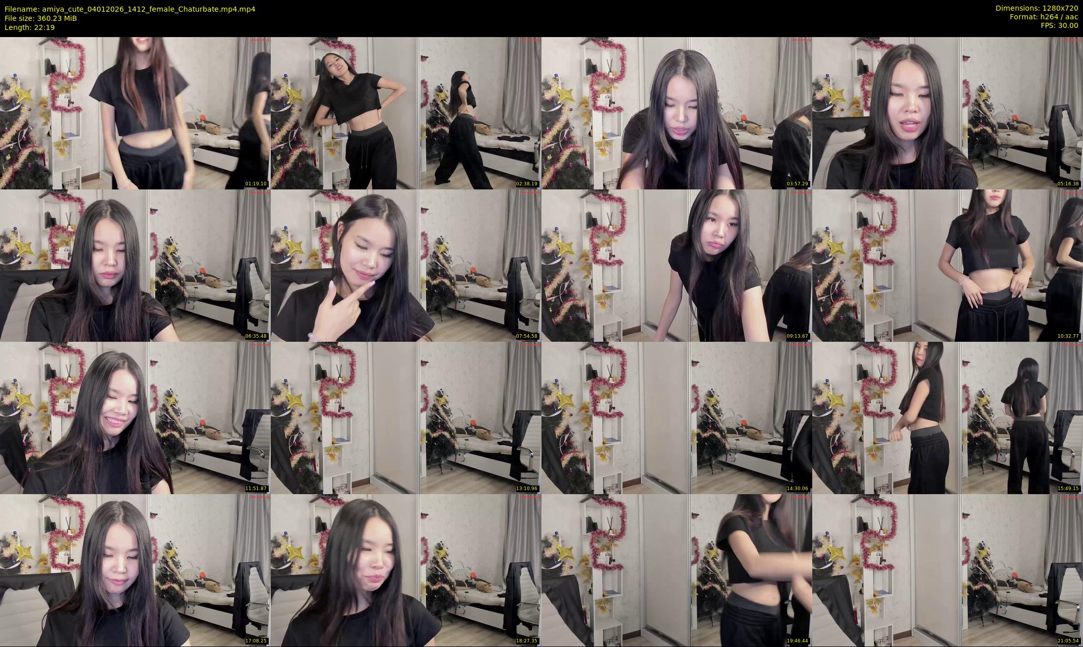 amiya_cute — 23 minute Chaturbate female cam show recording, 720p, Jan 4, 2026