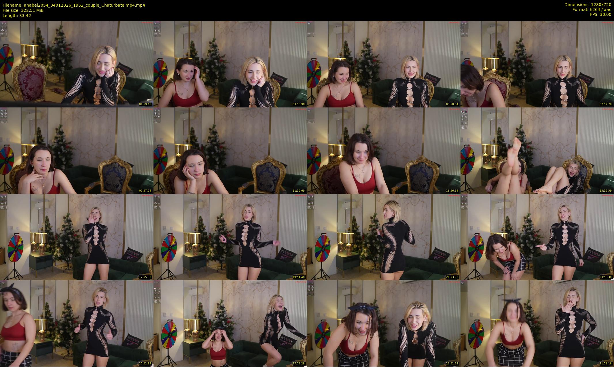anabel2054 — 34 minute Chaturbate female cam show recording, 720p, Jan 4, 2026