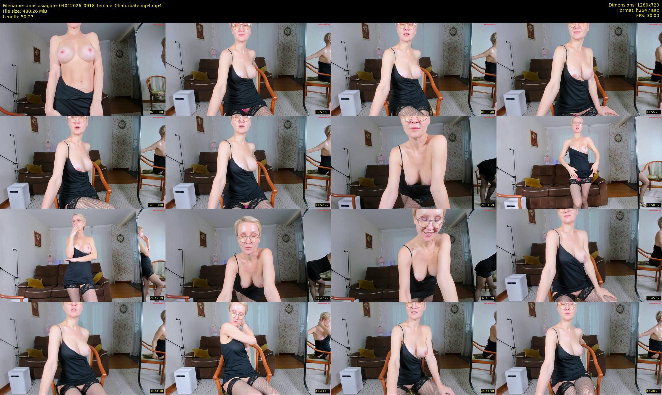 anastasiagate — 51 minute Chaturbate female cam show recording, 720p, Jan 4, 2026