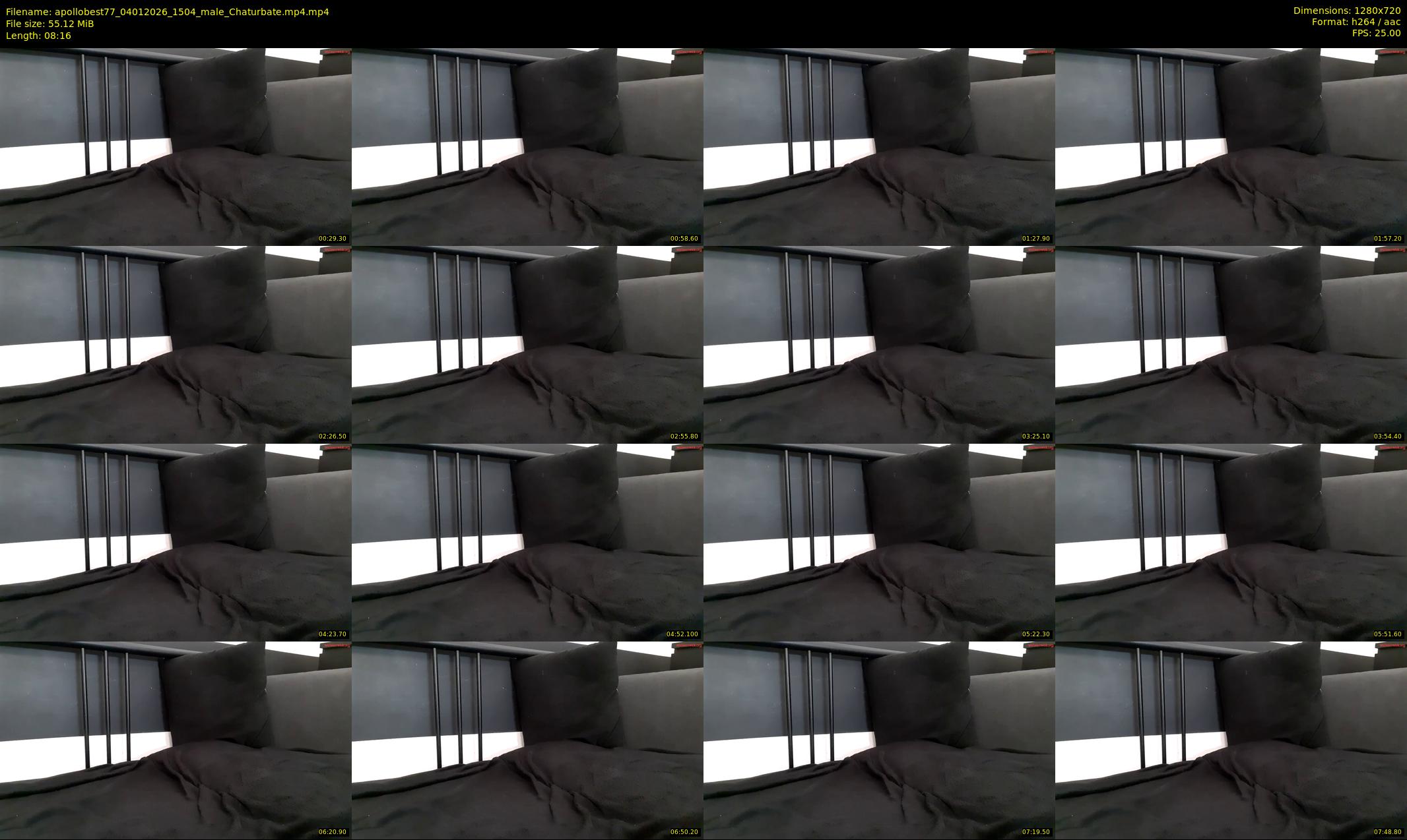 apollobest77 — 9 minute Chaturbate male cam show recording, 720p, Jan 4, 2026