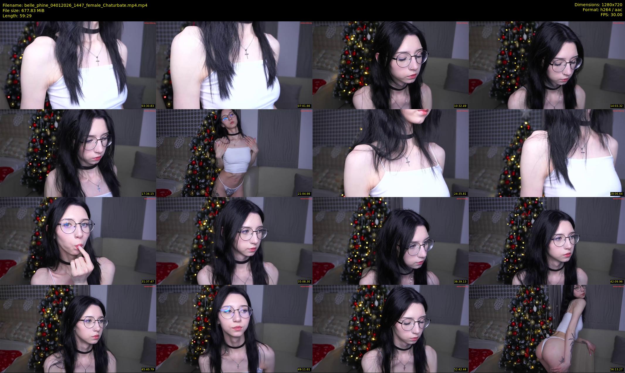 belle_phine — 60 minute Chaturbate female cam show recording, 720p, Jan 4, 2026