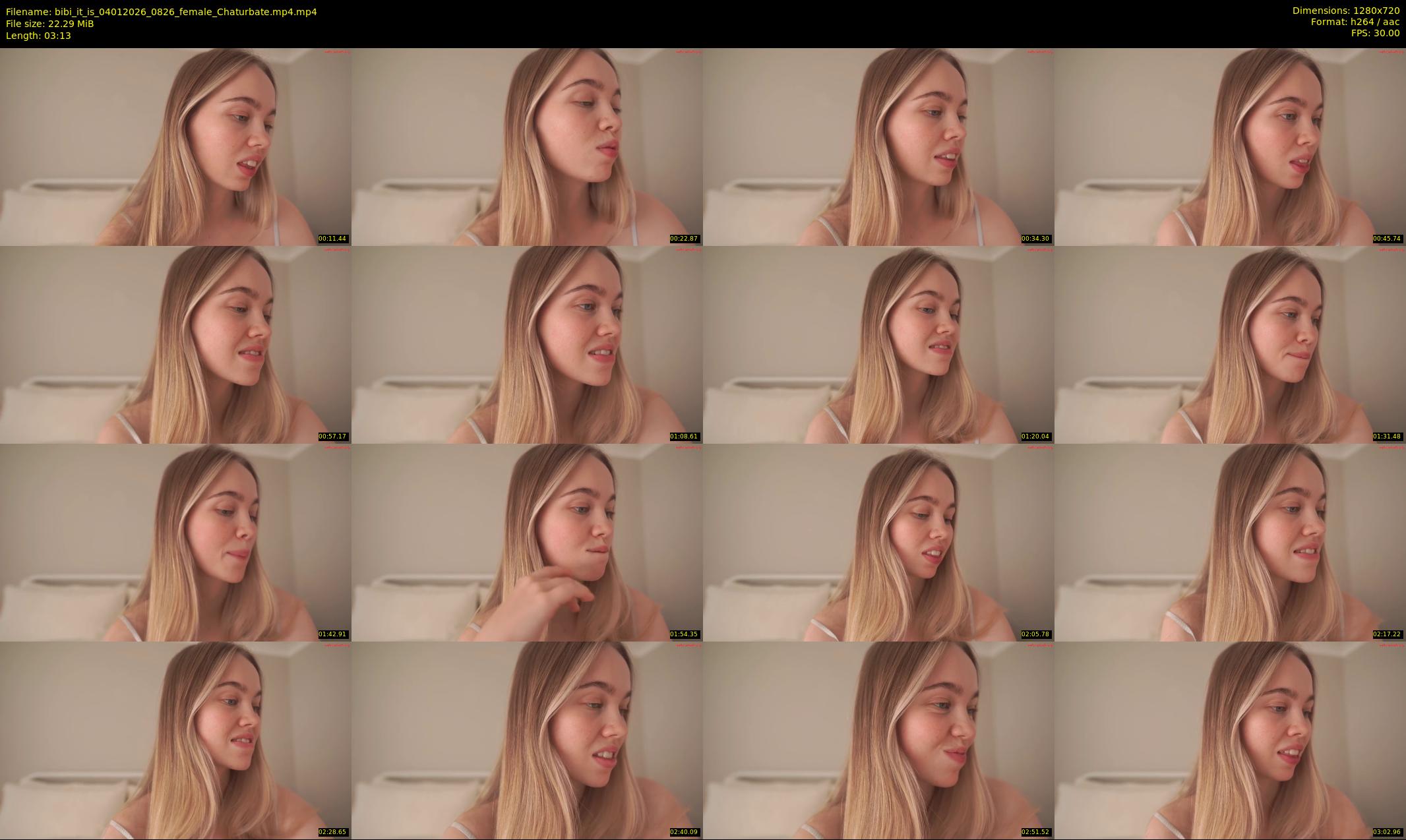 bibi_it_is — 4 minute Chaturbate female cam show recording, 720p, Jan 4, 2026