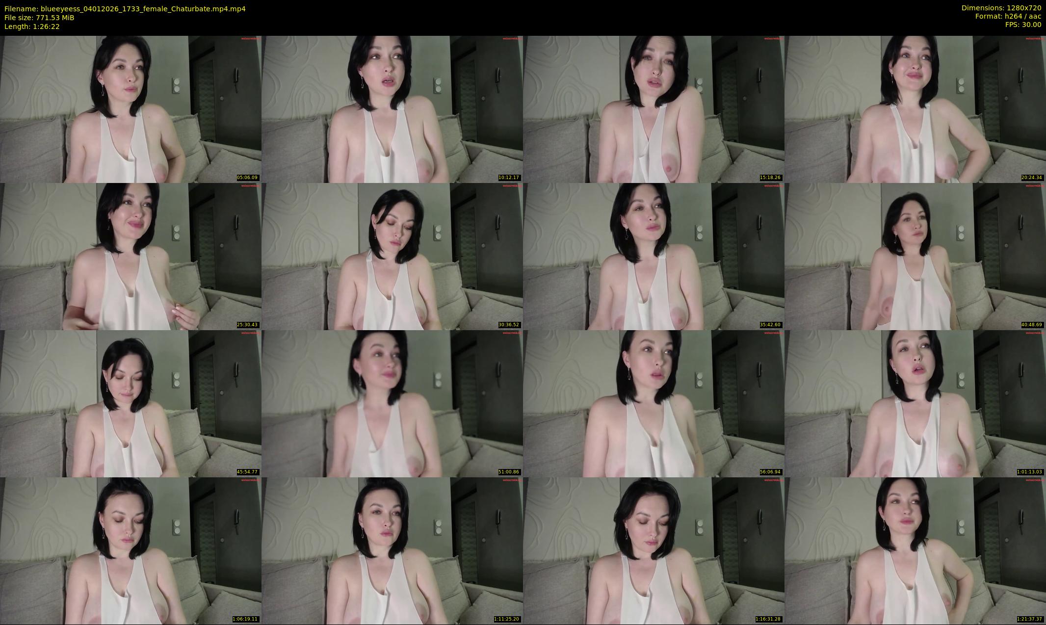 blueeyeess — 87 minute Chaturbate female cam show recording, 720p, Jan 4, 2026