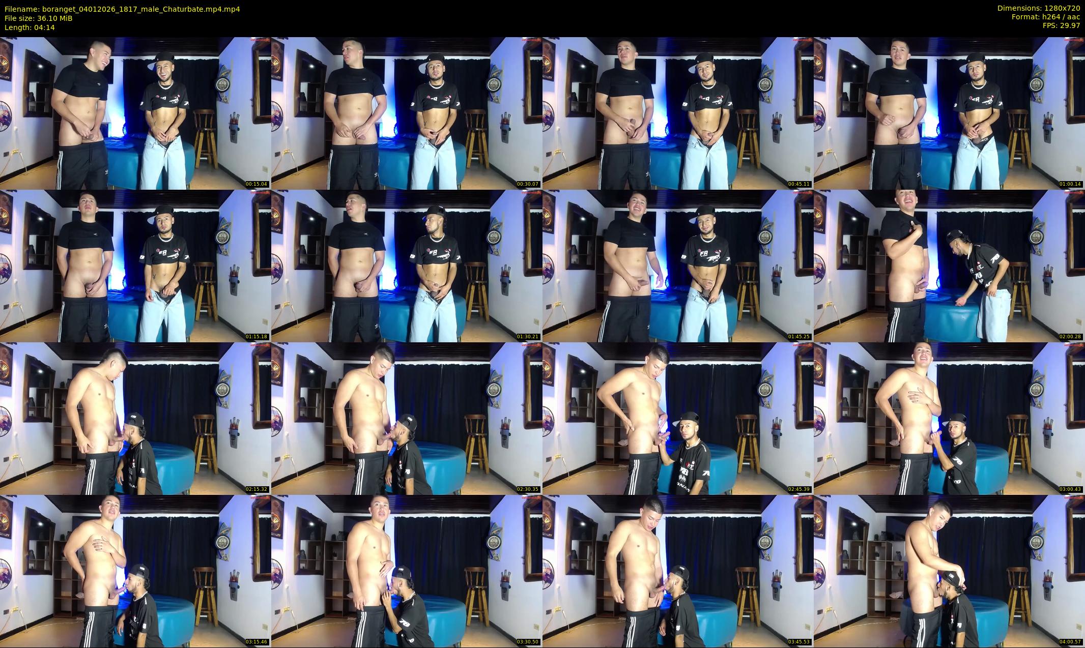 boranget — 5 minute Chaturbate male cam show recording, 720p, Jan 4, 2026