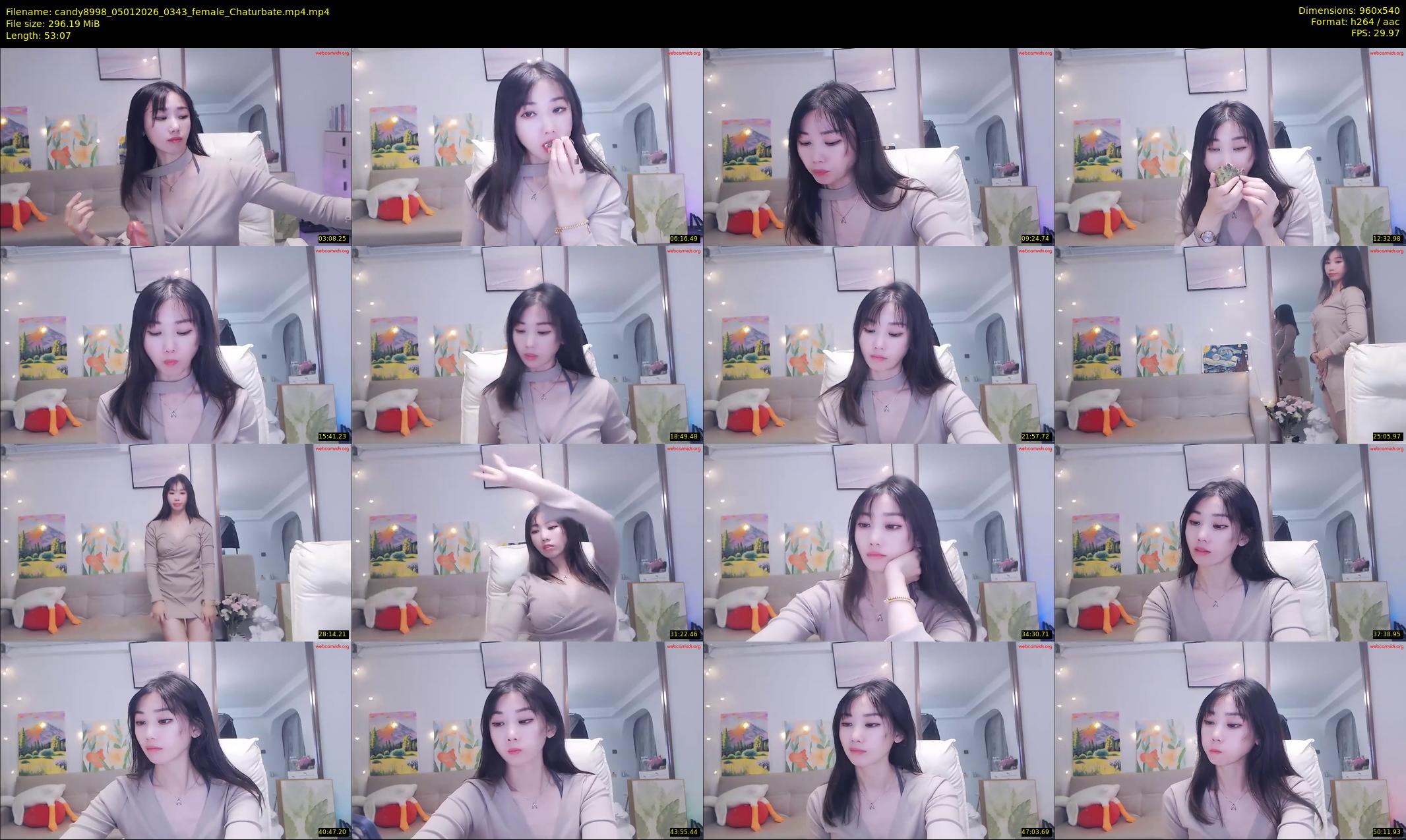 candy8998 — 54 minute Chaturbate female cam show recording, 480p, Jan 5, 2026