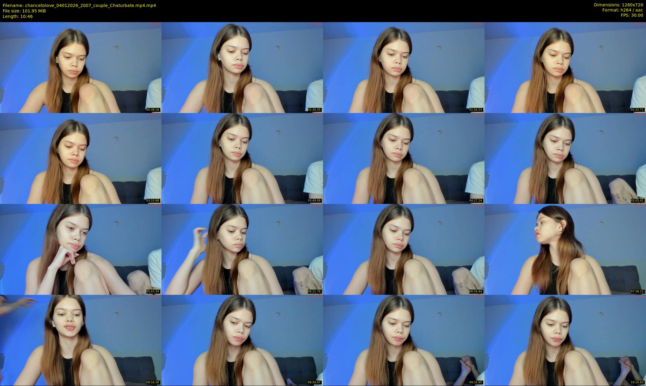 chancetolove — 11 minute Chaturbate couple cam show recording, 720p, Jan 4, 2026