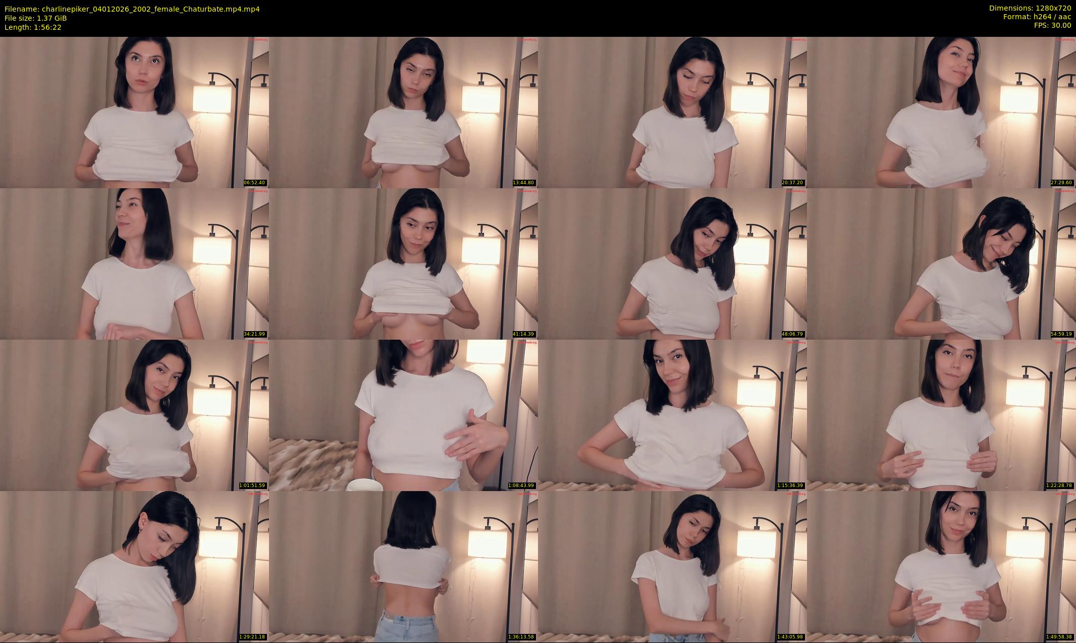 charlinepiker — 117 minute Chaturbate female cam show recording, 720p, Jan 4, 2026