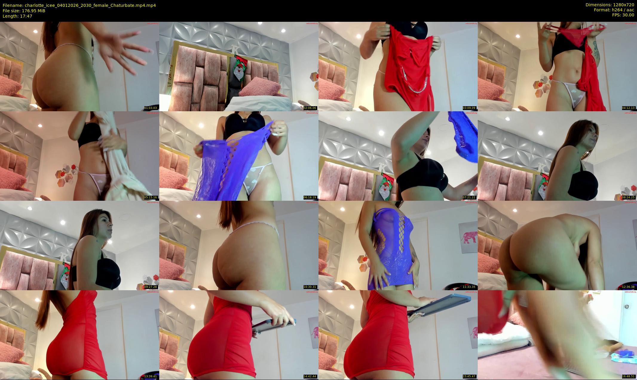 charlotte_icee — 18 minute Chaturbate female cam show recording, 720p, Jan 4, 2026