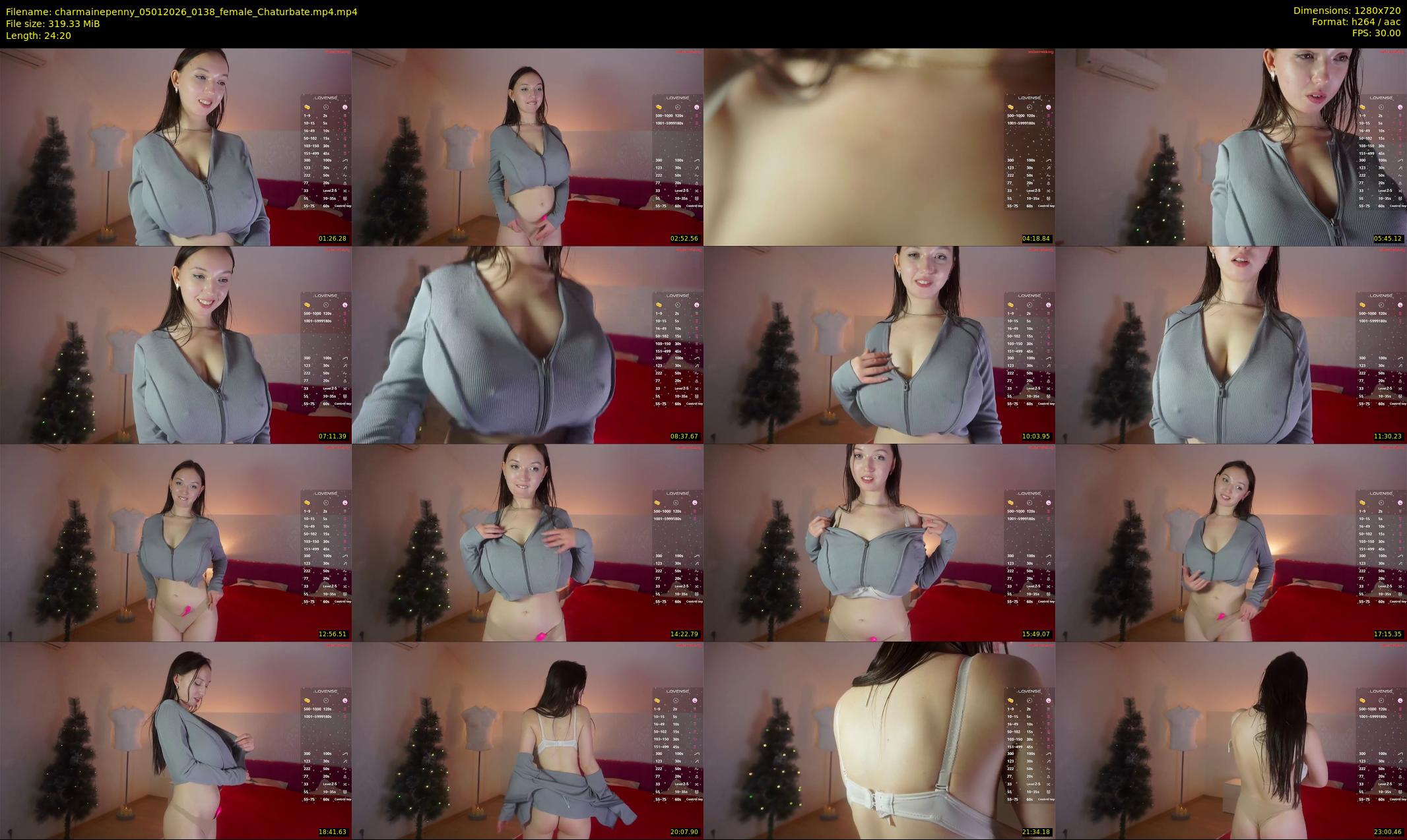 charmainepenny — 25 minute Chaturbate female cam show recording, 720p, Jan 5, 2026