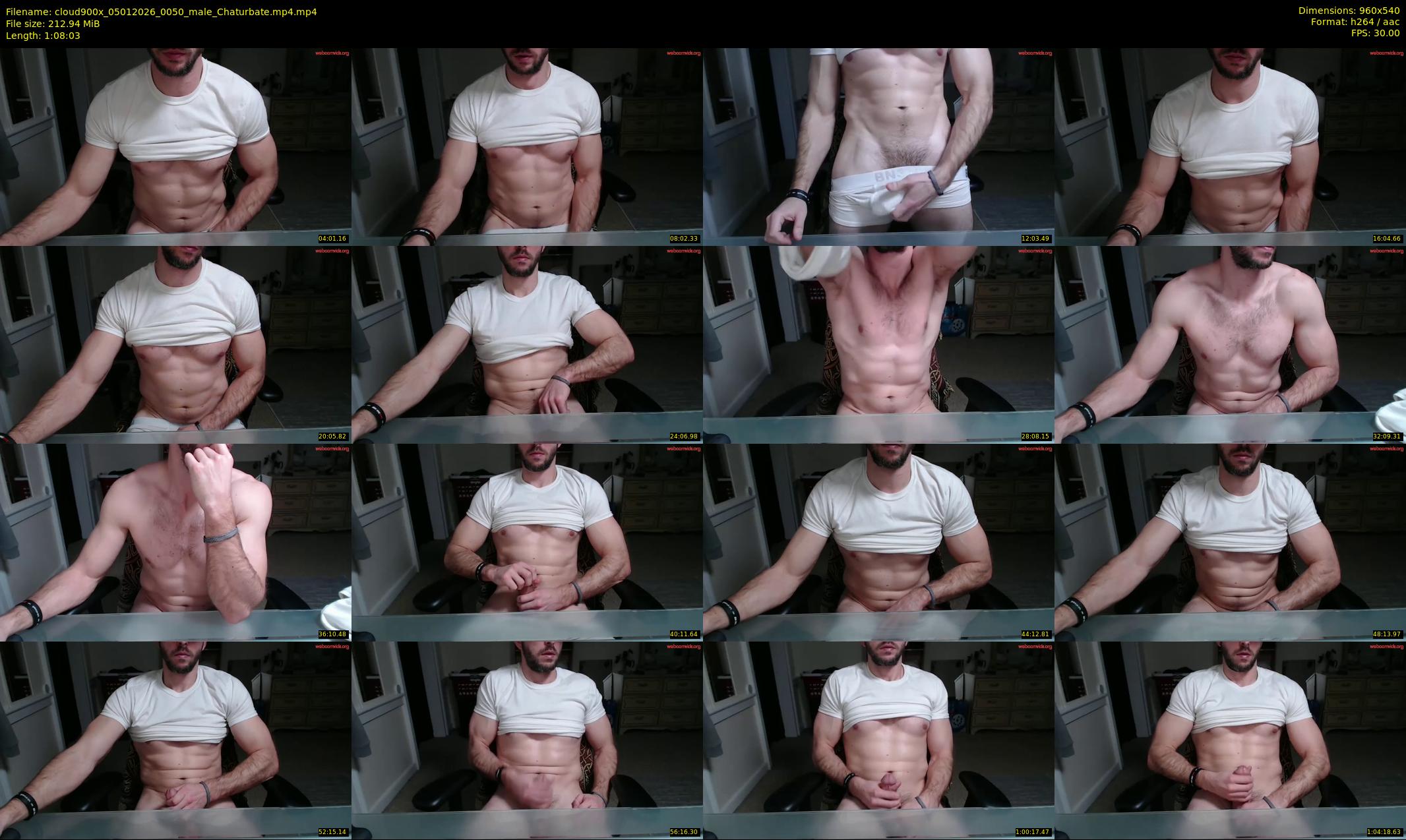 cloud900x — 69 minute Chaturbate male cam show recording, 480p, Jan 5, 2026