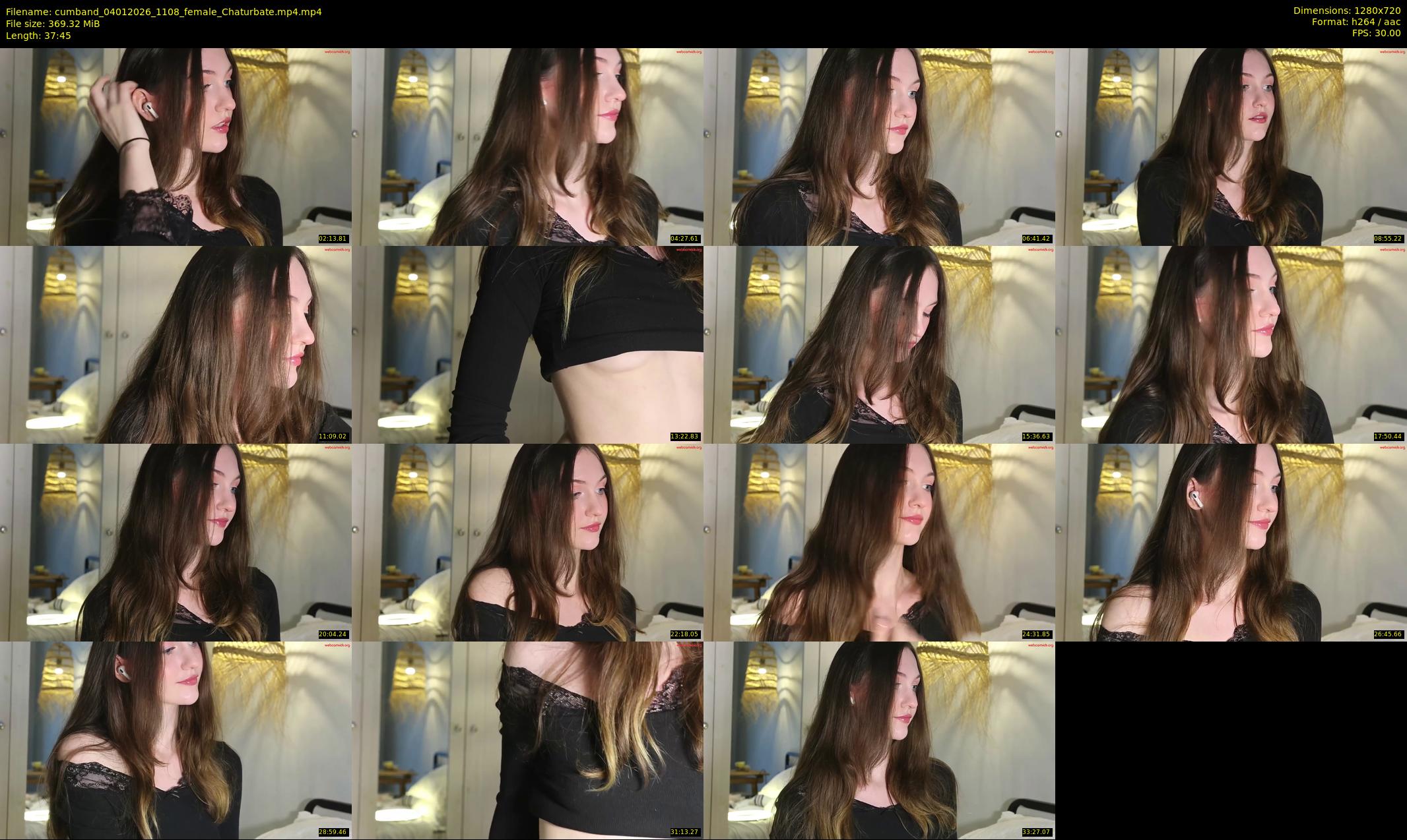 cumband — 38 minute Chaturbate couple cam show recording, 720p, Jan 4, 2026