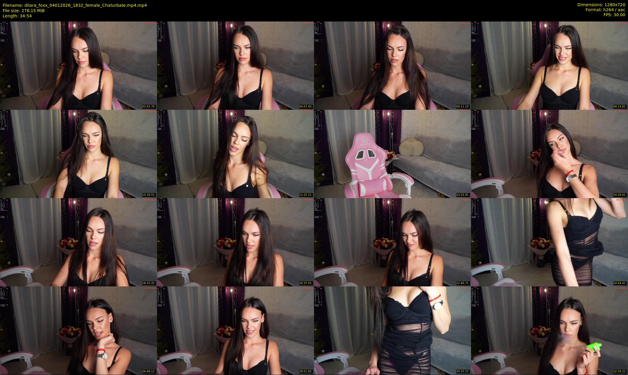 dilara_foxx — 35 minute Chaturbate female cam show recording, 720p, Jan 4, 2026