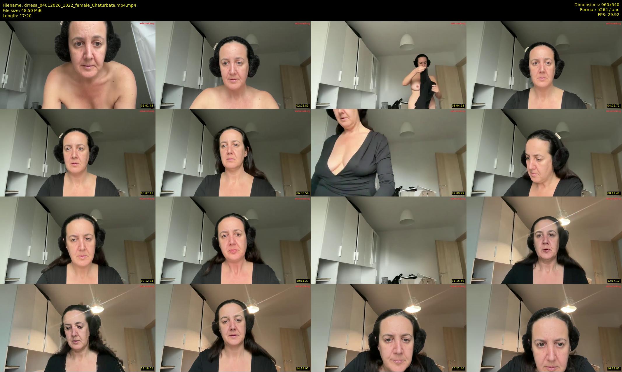 drresa — 18 minute Chaturbate female cam show recording, 480p, Jan 4, 2026