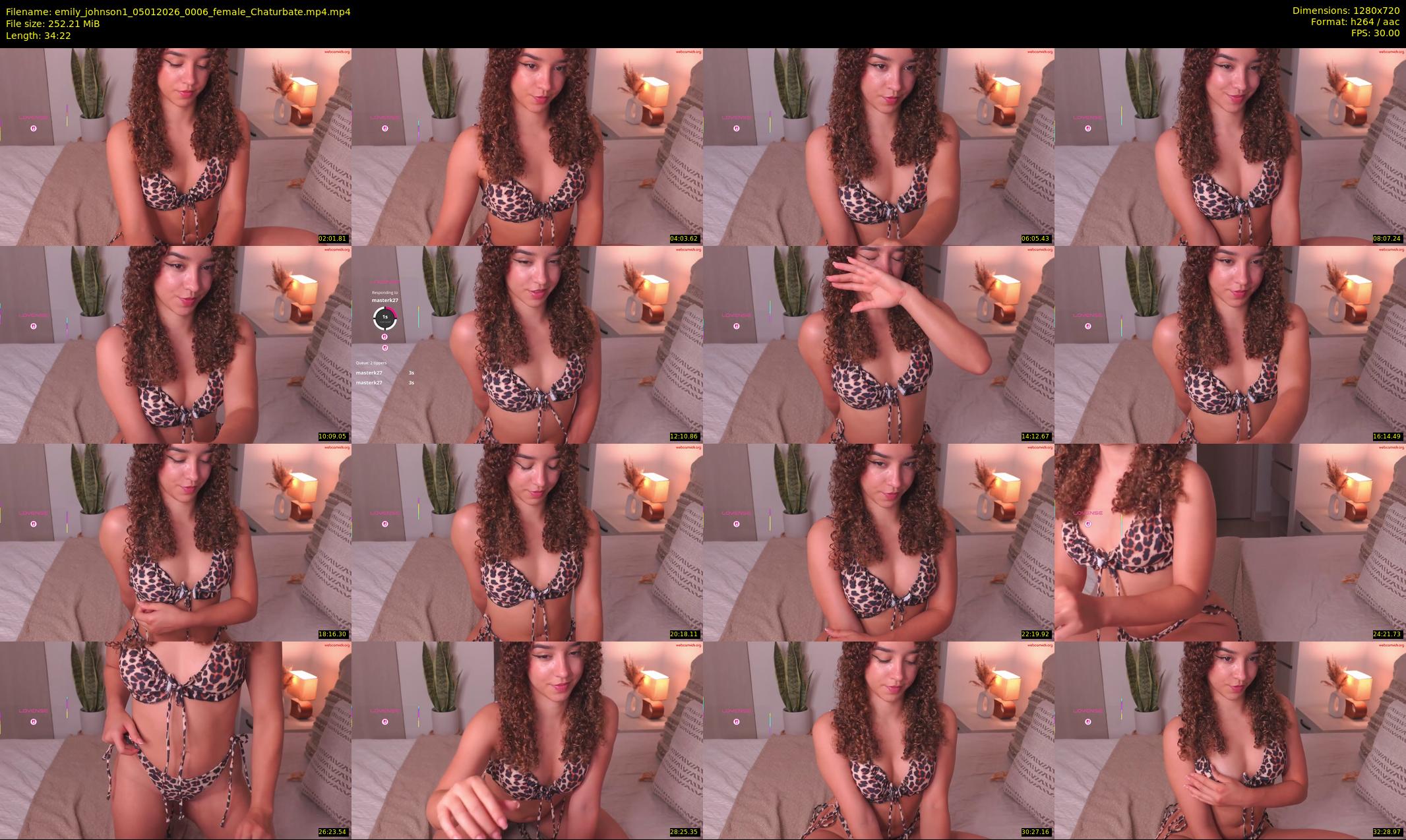 emily_johnson1 — 35 minute Chaturbate female cam show recording, 720p, Jan 5, 2026