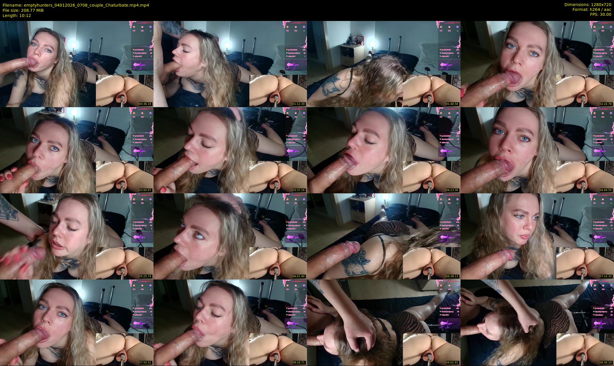 emptyhunters — 11 minute Chaturbate couple cam show recording, 720p, Jan 4, 2026
