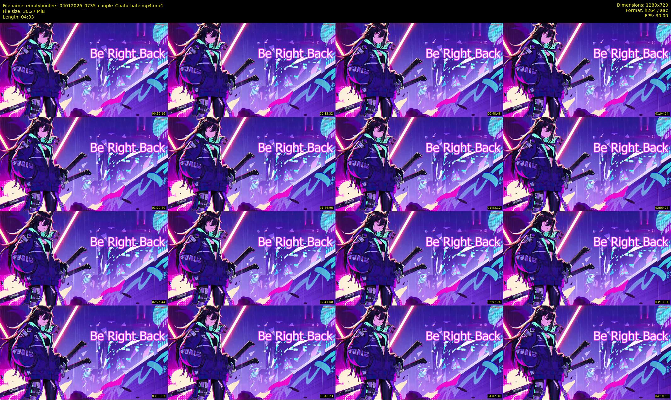 emptyhunters — 5 minute Chaturbate couple cam show recording, 720p, Jan 4, 2026