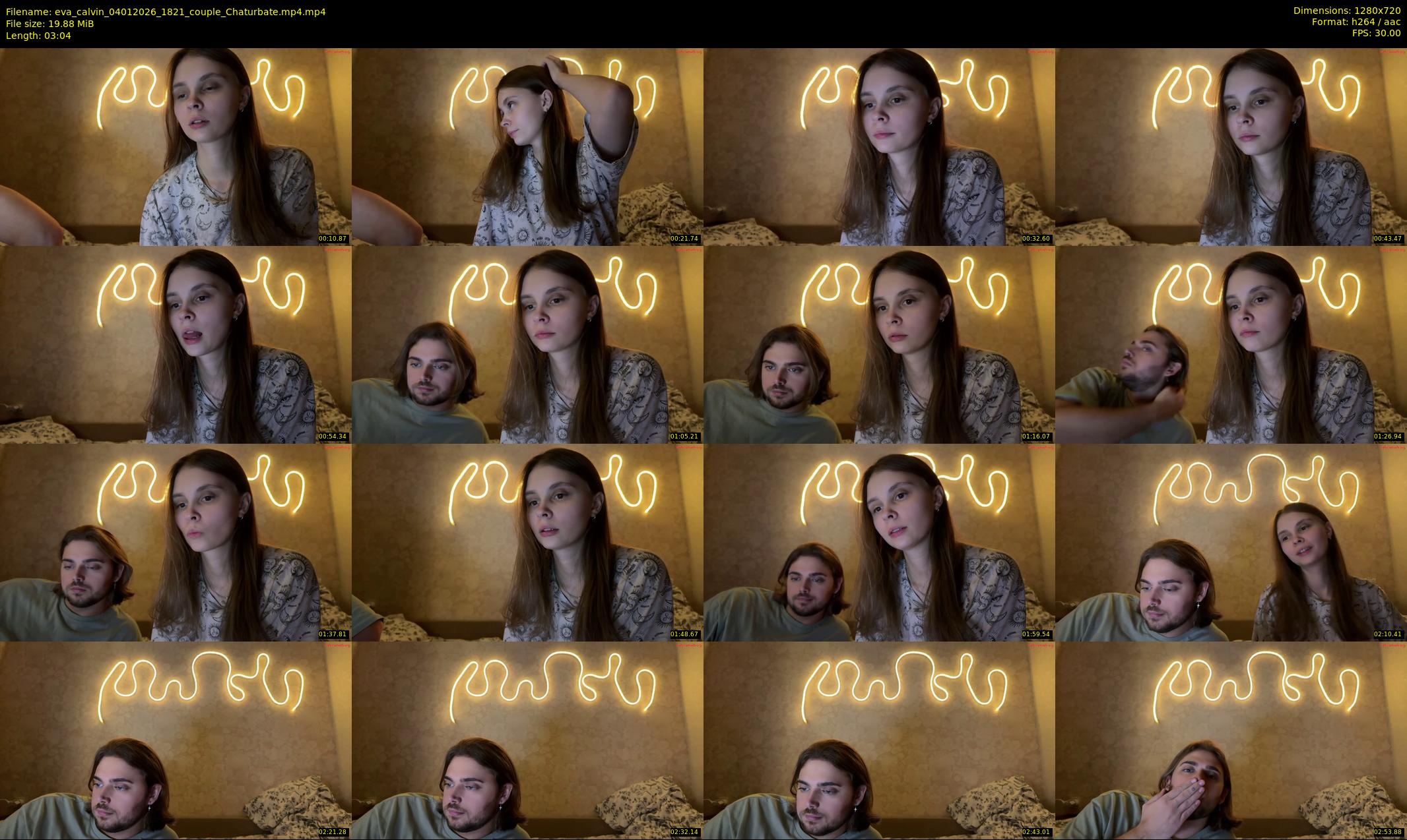 eva_calvin — 4 minute Chaturbate couple cam show recording, 720p, Jan 4, 2026