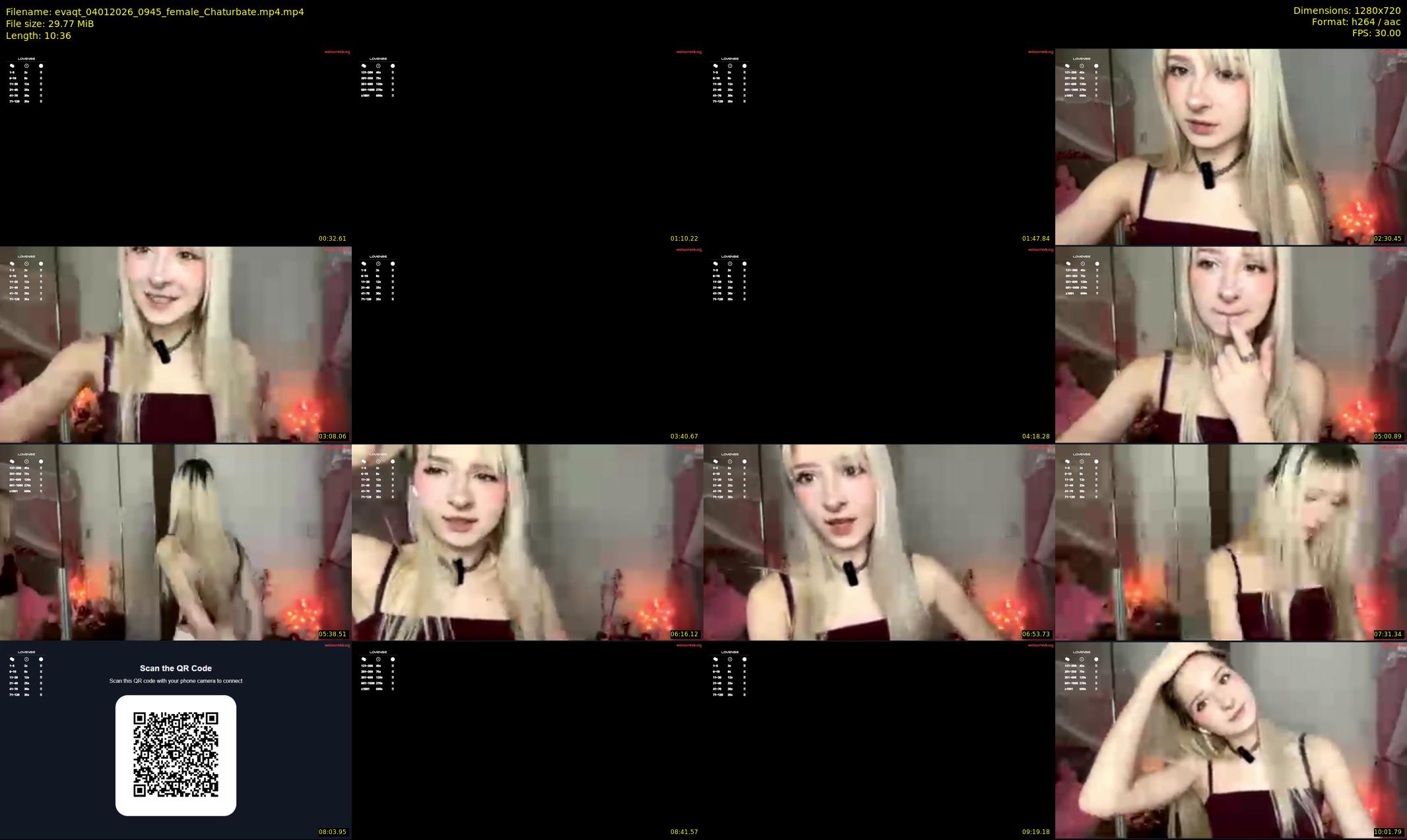 evaqt — 11 minute Chaturbate female cam show recording, 720p, Jan 4, 2026