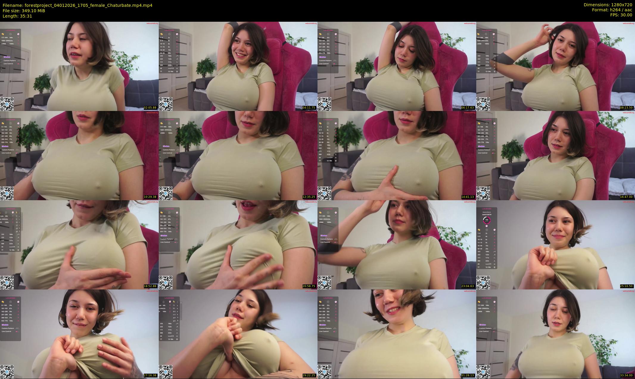 forestproject — 36 minute Chaturbate female cam show recording, 720p, Jan 4, 2026