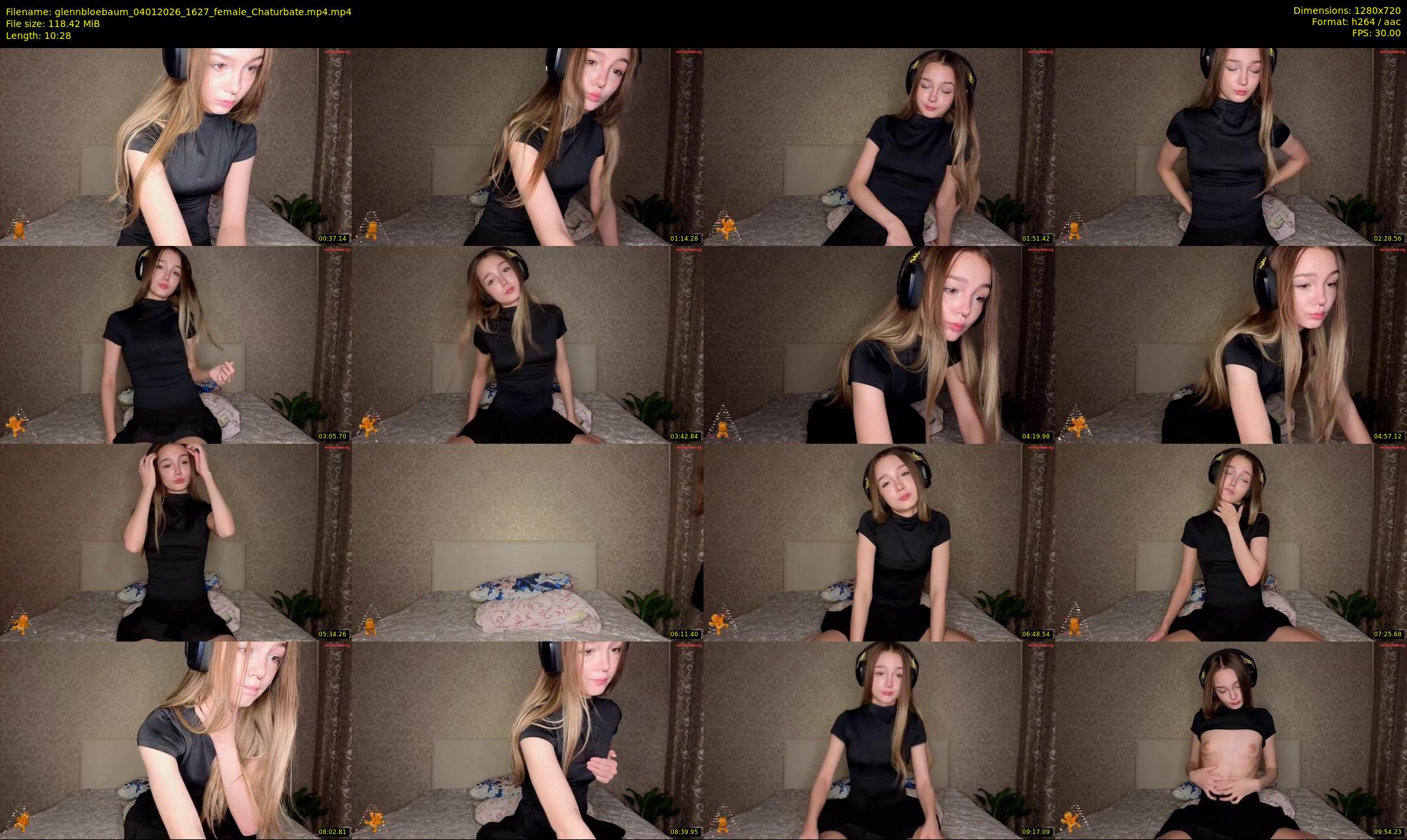 glennbloebaum — 11 minute Chaturbate female cam show recording, 720p, Jan 4, 2026