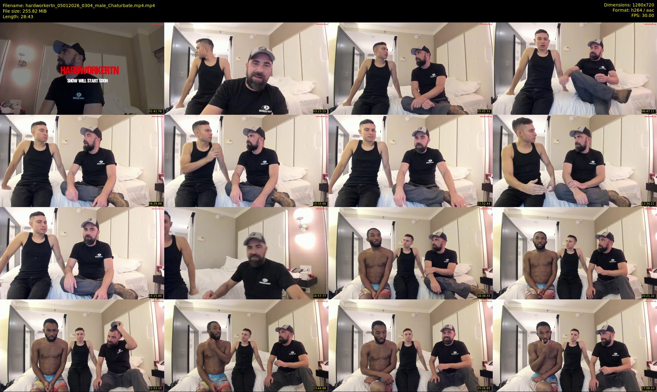 hardworkertn — 29 minute Chaturbate male cam show recording, 720p, Jan 5, 2026