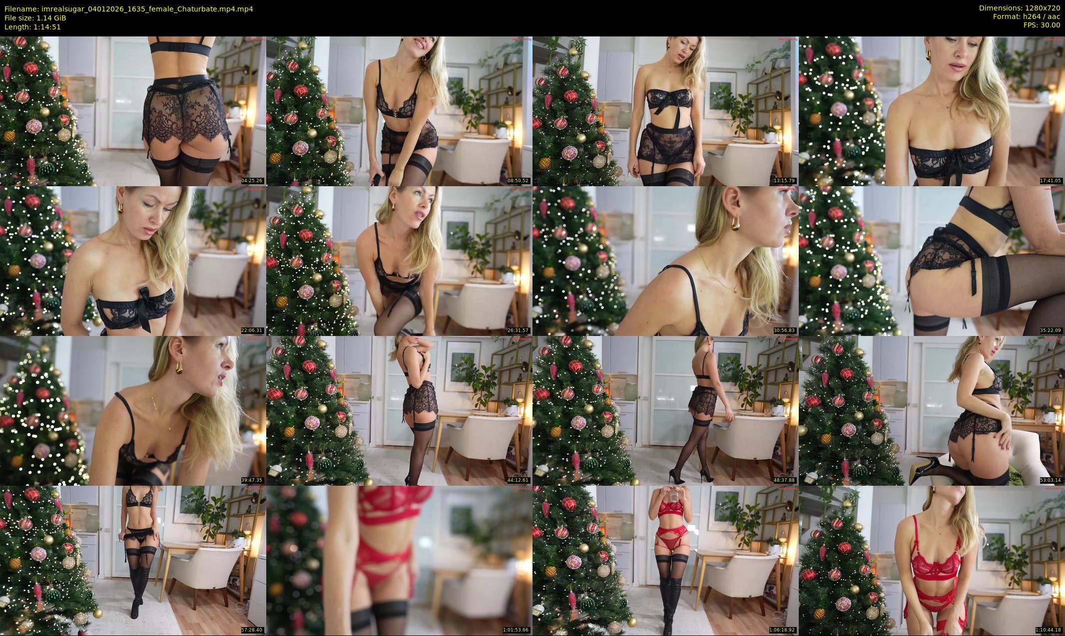 imrealsugar — 75 minute Chaturbate female cam show recording, 720p, Jan 4, 2026