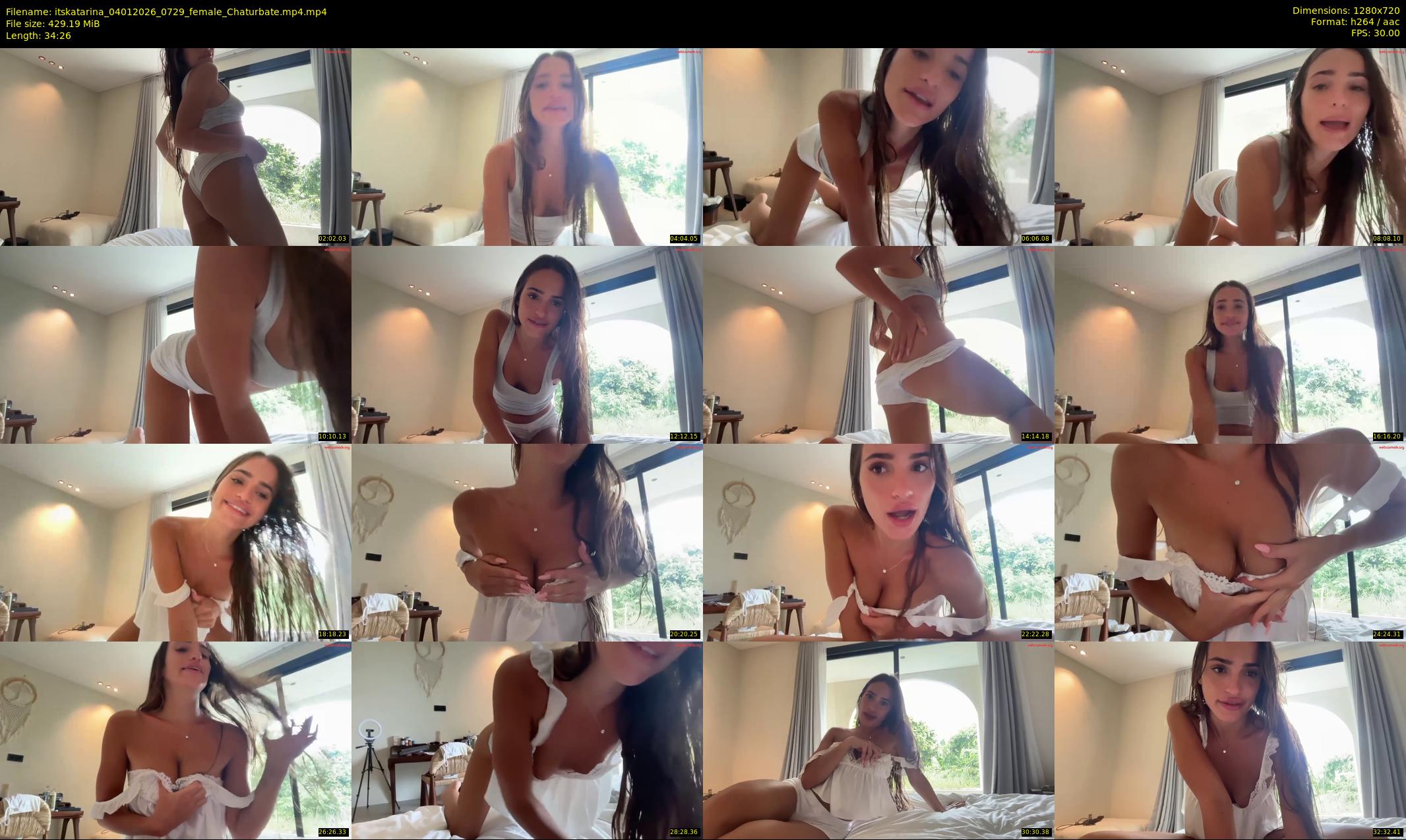 itskatarina — 35 minute Chaturbate female cam show recording, 720p, Jan 4, 2026