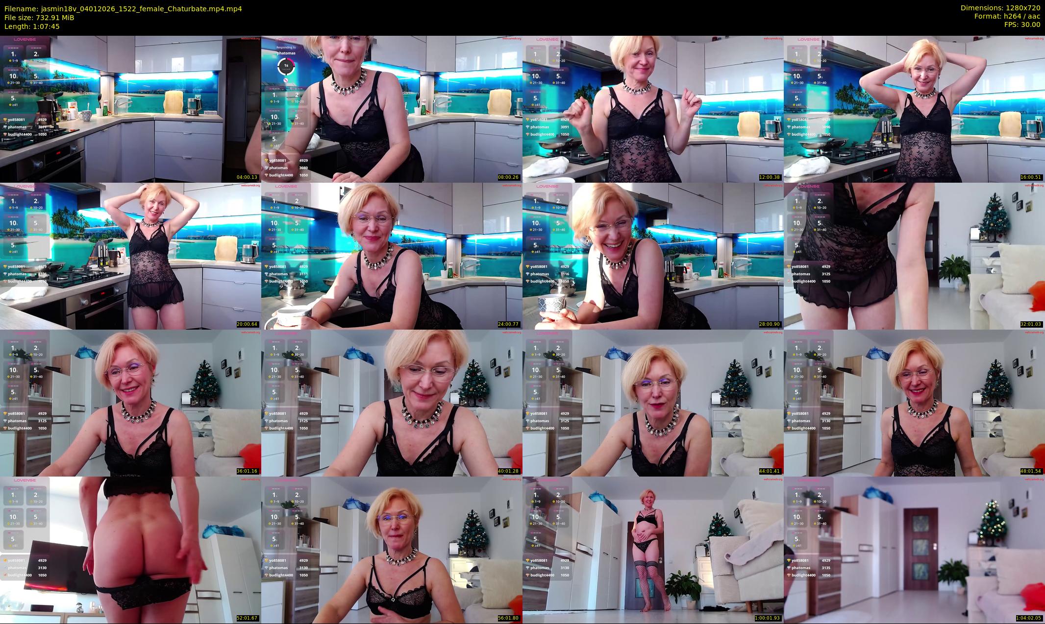 jasmin18v — 68 minute Chaturbate female cam show recording, 720p, Jan 4, 2026