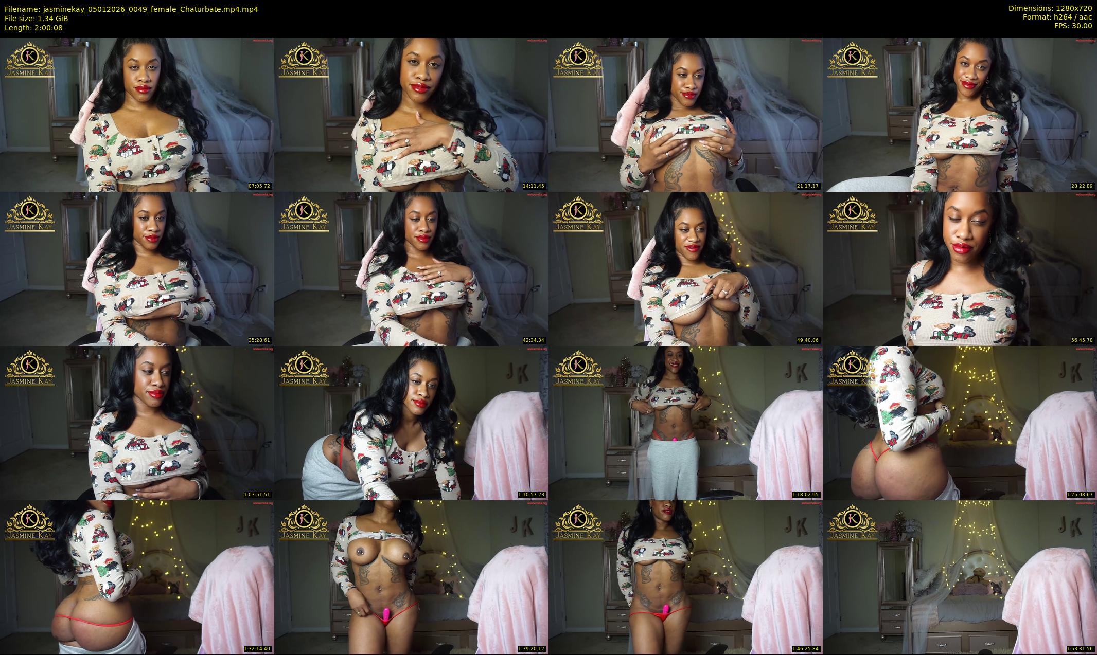 jasminekay — 121 minute Chaturbate female cam show recording, 720p, Jan 5, 2026