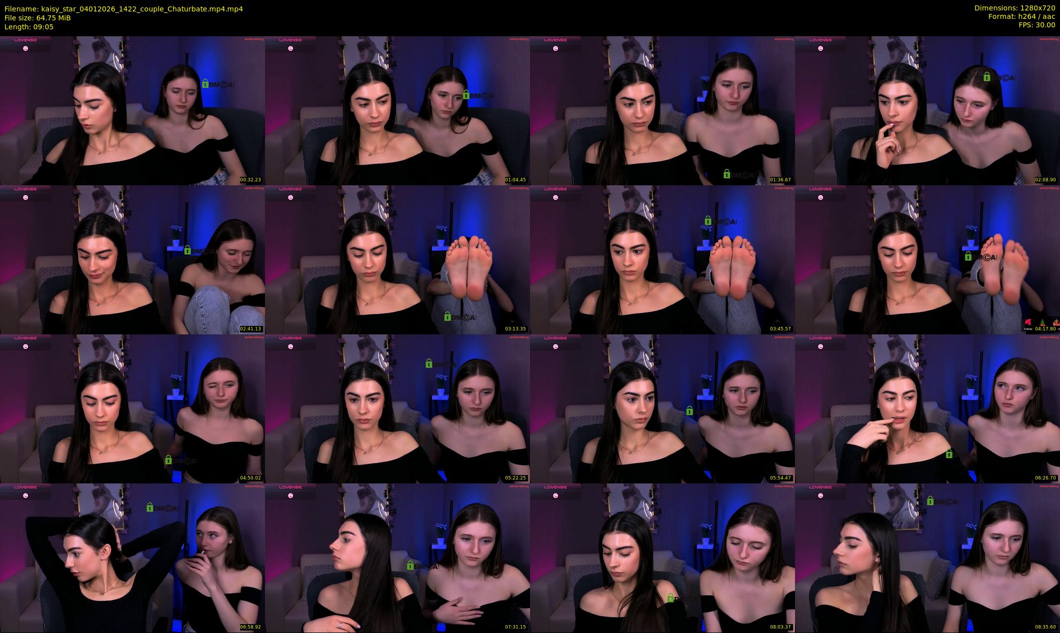 kaisy_star — 10 minute Chaturbate female cam show recording, 720p, Jan 4, 2026