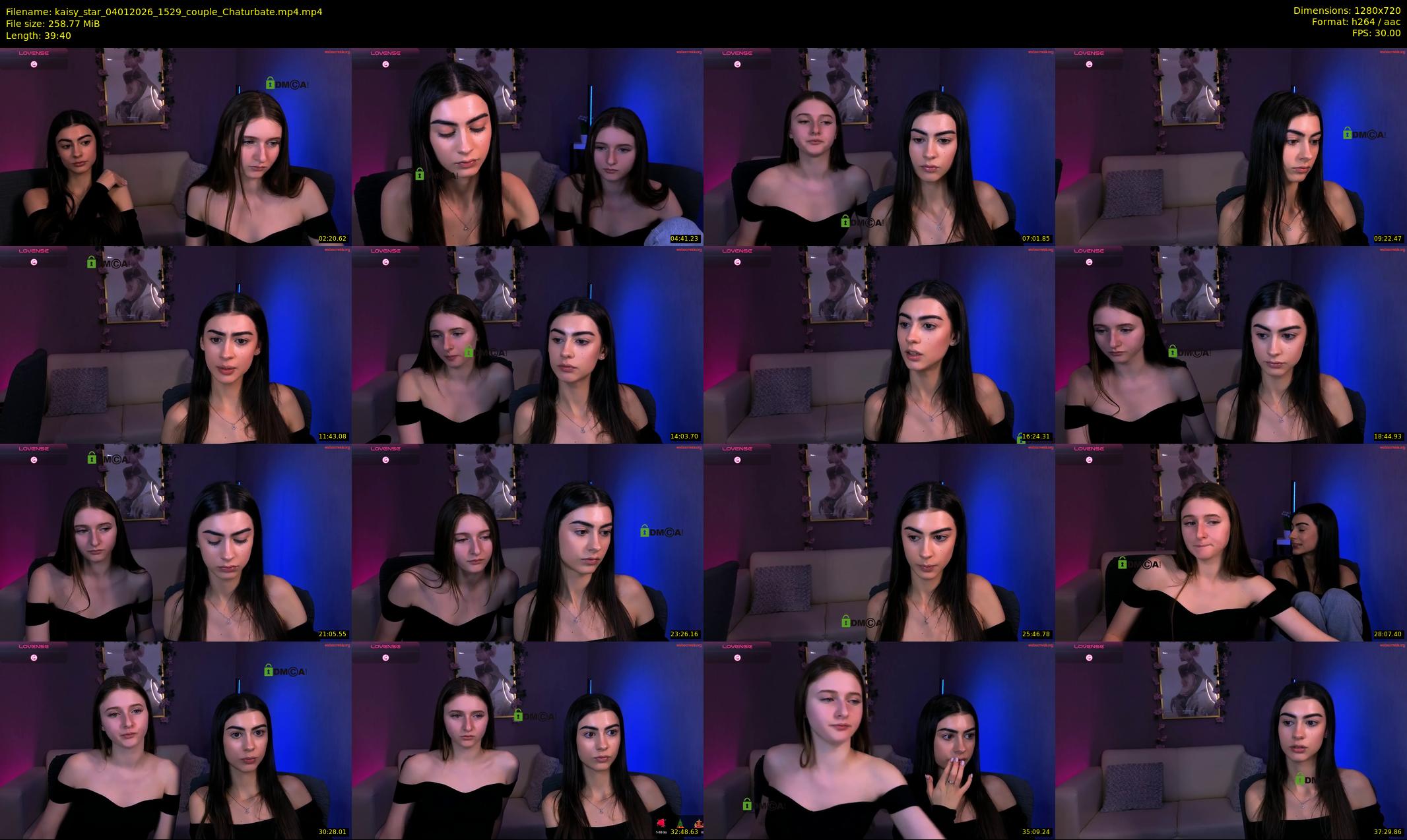 kaisy_star — 40 minute Chaturbate female cam show recording, 720p, Jan 4, 2026