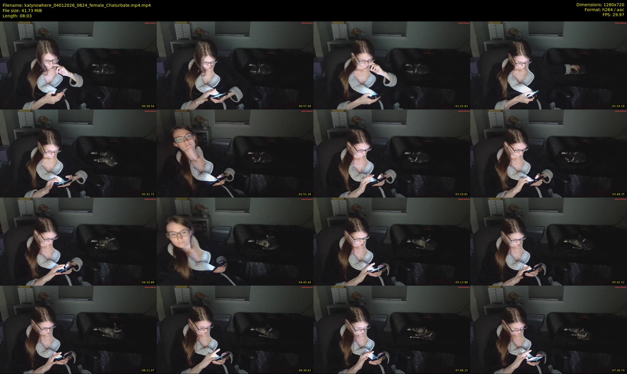 katynowhere — 9 minute Chaturbate female cam show recording, 720p, Jan 4, 2026