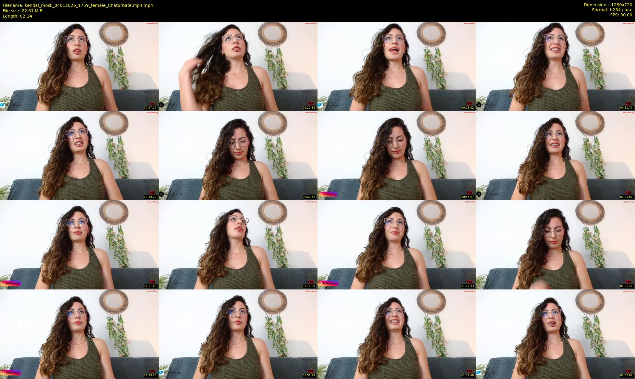 kendal_mosk — 3 minute Chaturbate female cam show recording, 720p, Jan 4, 2026