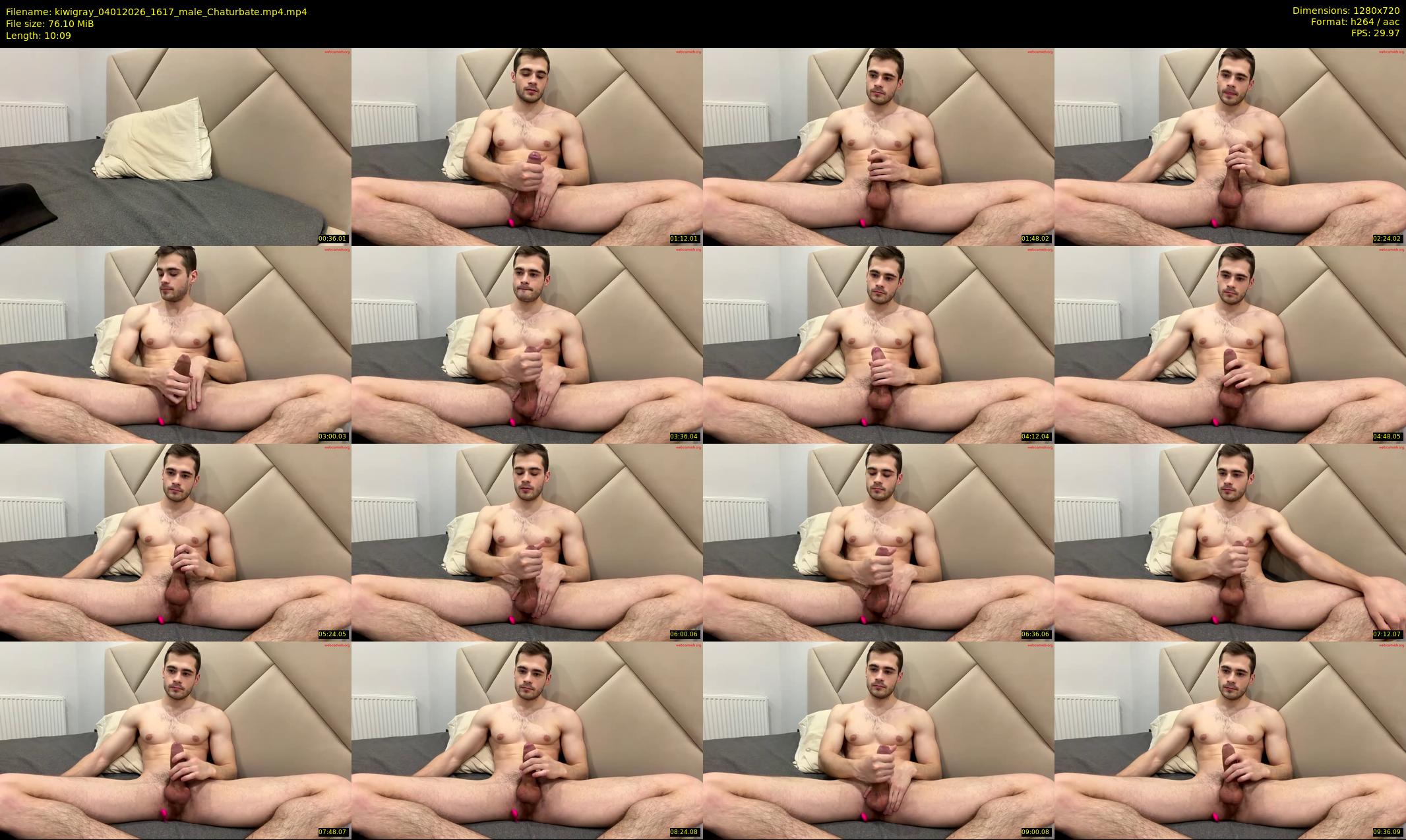 kiwigray — 11 minute Chaturbate male cam show recording, 720p, Jan 4, 2026