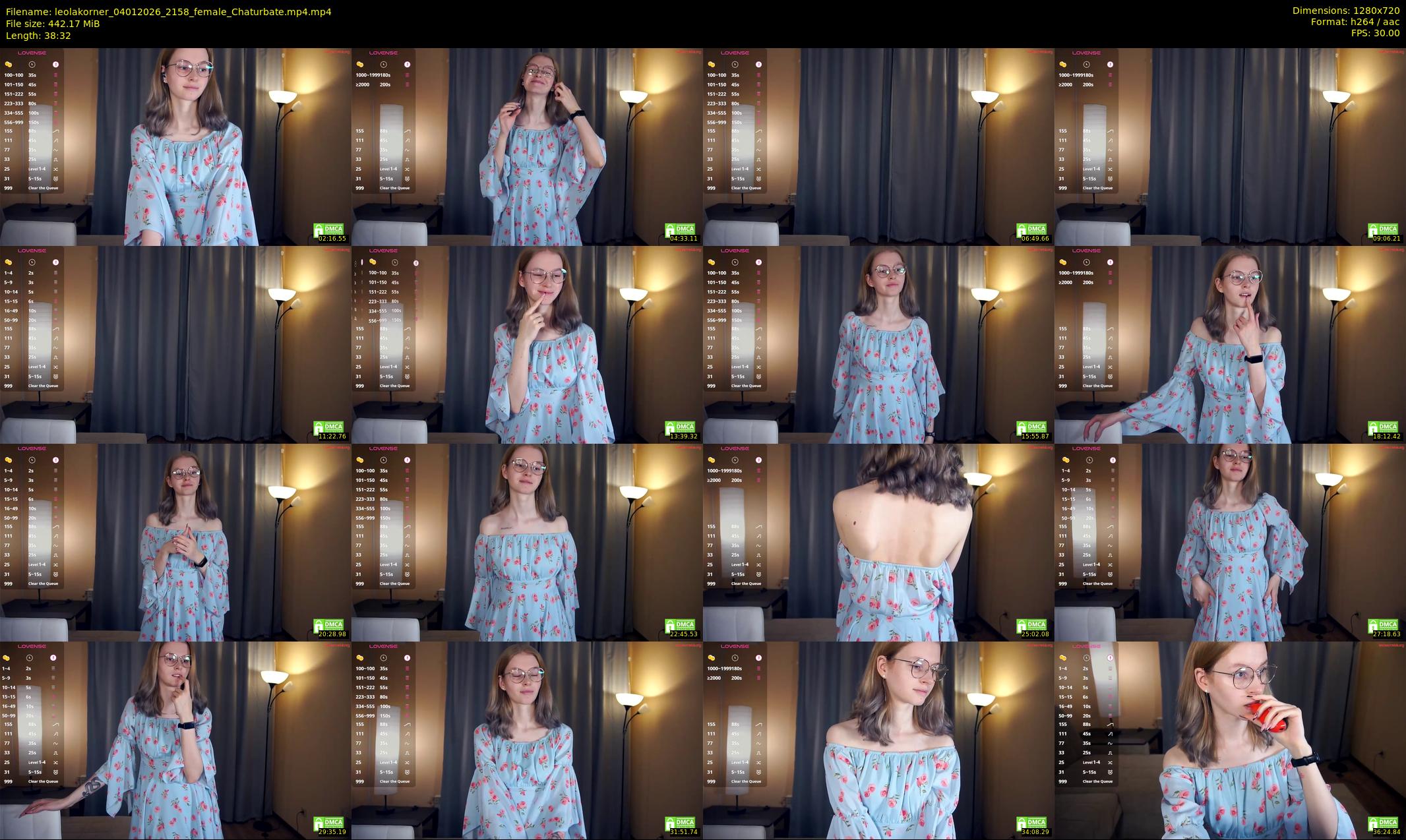 leolakorner — 39 minute Chaturbate female cam show recording, 720p, Jan 4, 2026