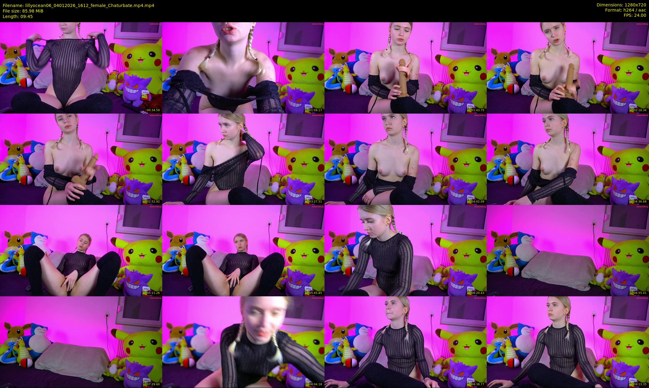 lillyocean06 — 10 minute Chaturbate female cam show recording, 720p, Jan 4, 2026