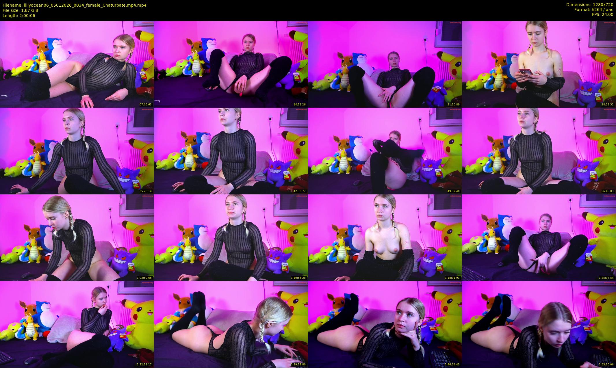 lillyocean06 — 121 minute Chaturbate female cam show recording, 720p, Jan 5, 2026