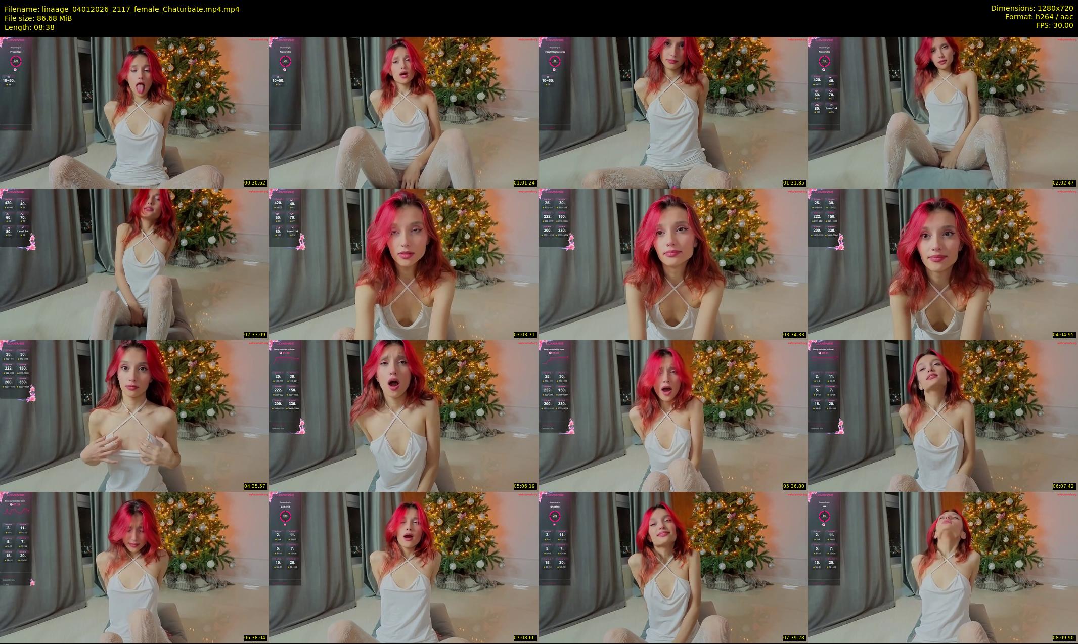 linaage — 9 minute Chaturbate female cam show recording, 720p, Jan 4, 2026