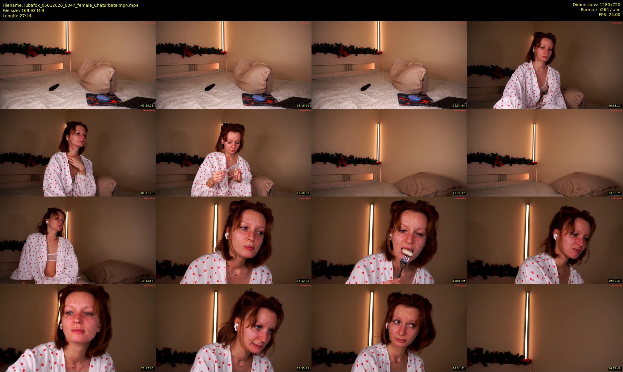 lubafox — 28 minute Chaturbate female cam show recording, 720p, Jan 5, 2026