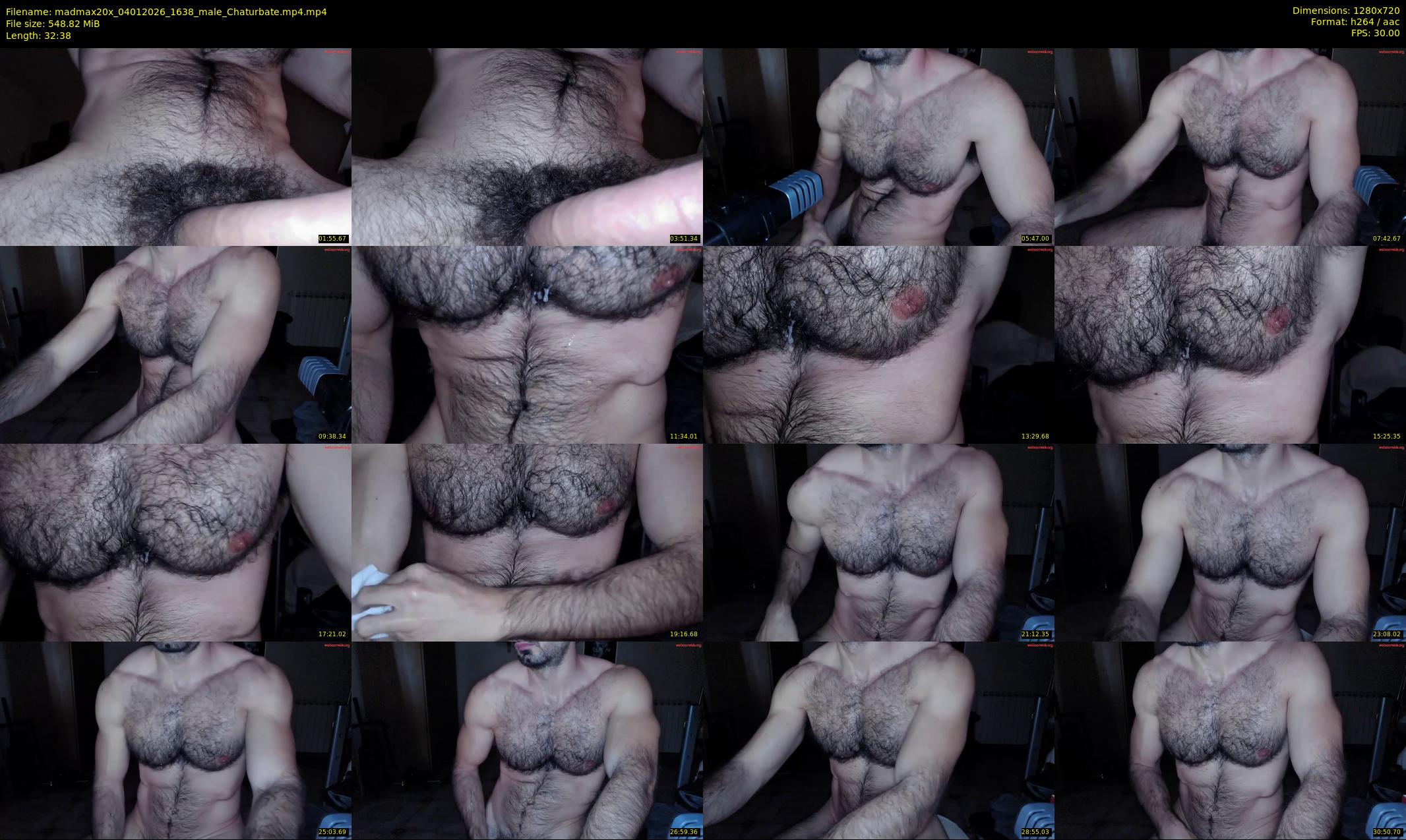 madmax20x — 33 minute Chaturbate male cam show recording, 720p, Jan 4, 2026