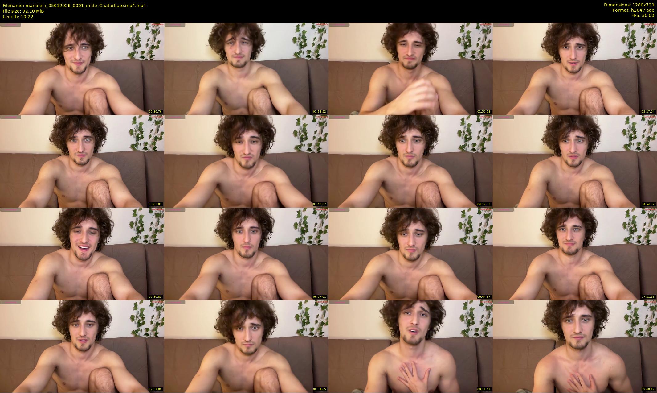 manolein — 11 minute Chaturbate male cam show recording, 720p, Jan 5, 2026