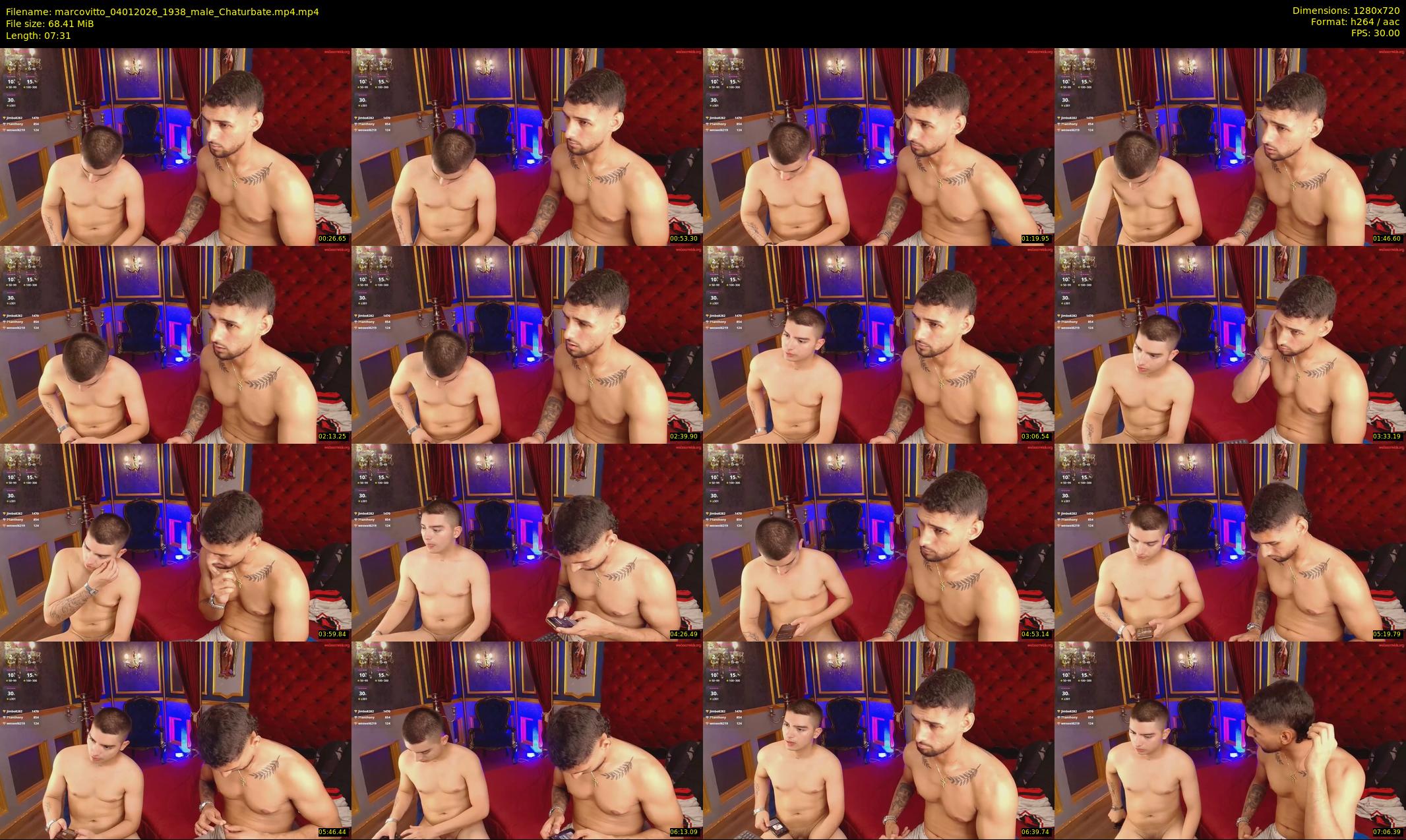 marcovitto — 8 minute Chaturbate couple cam show recording, 720p, Jan 4, 2026