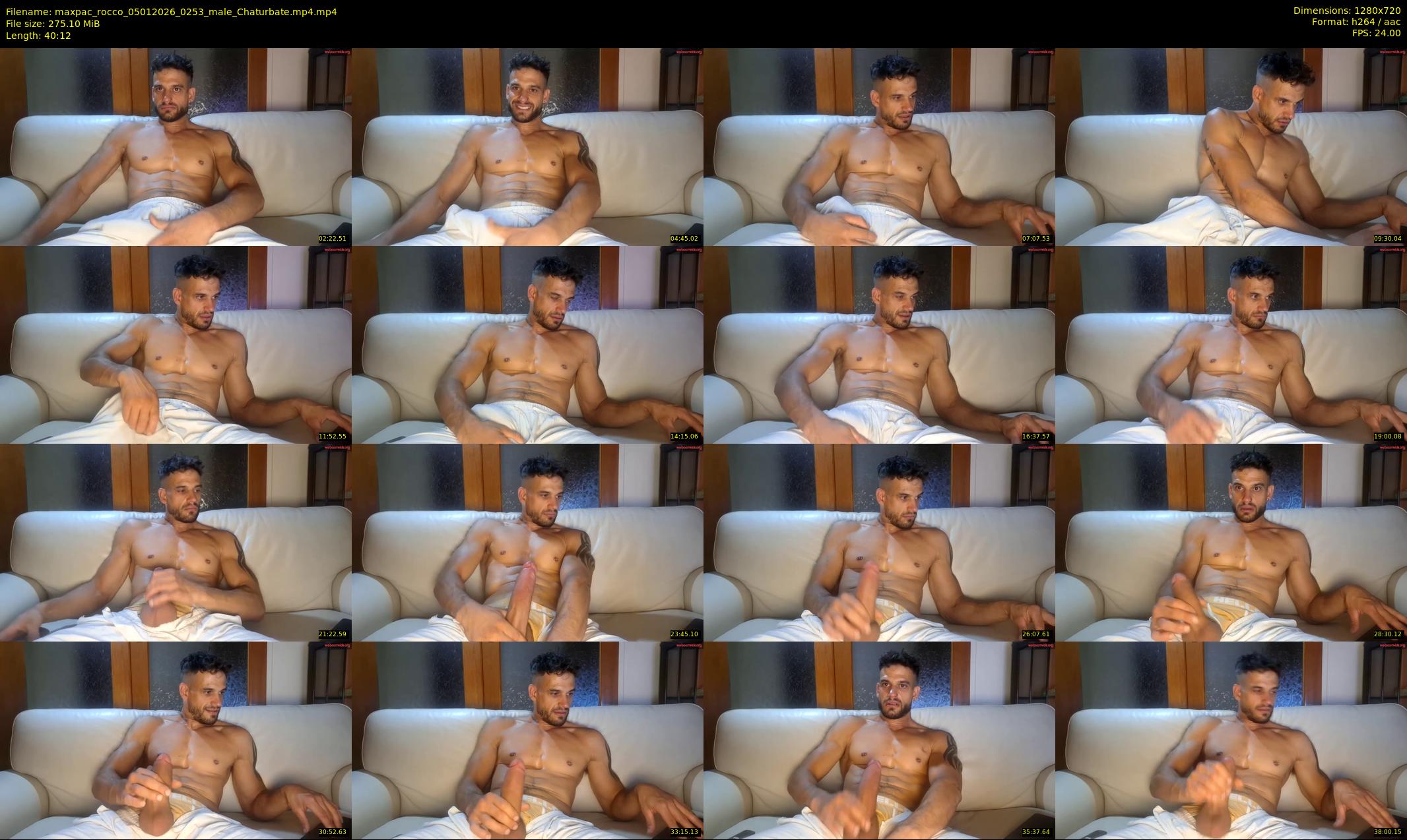 maxpac_rocco — 41 minute Chaturbate male cam show recording, 720p, Jan 5, 2026
