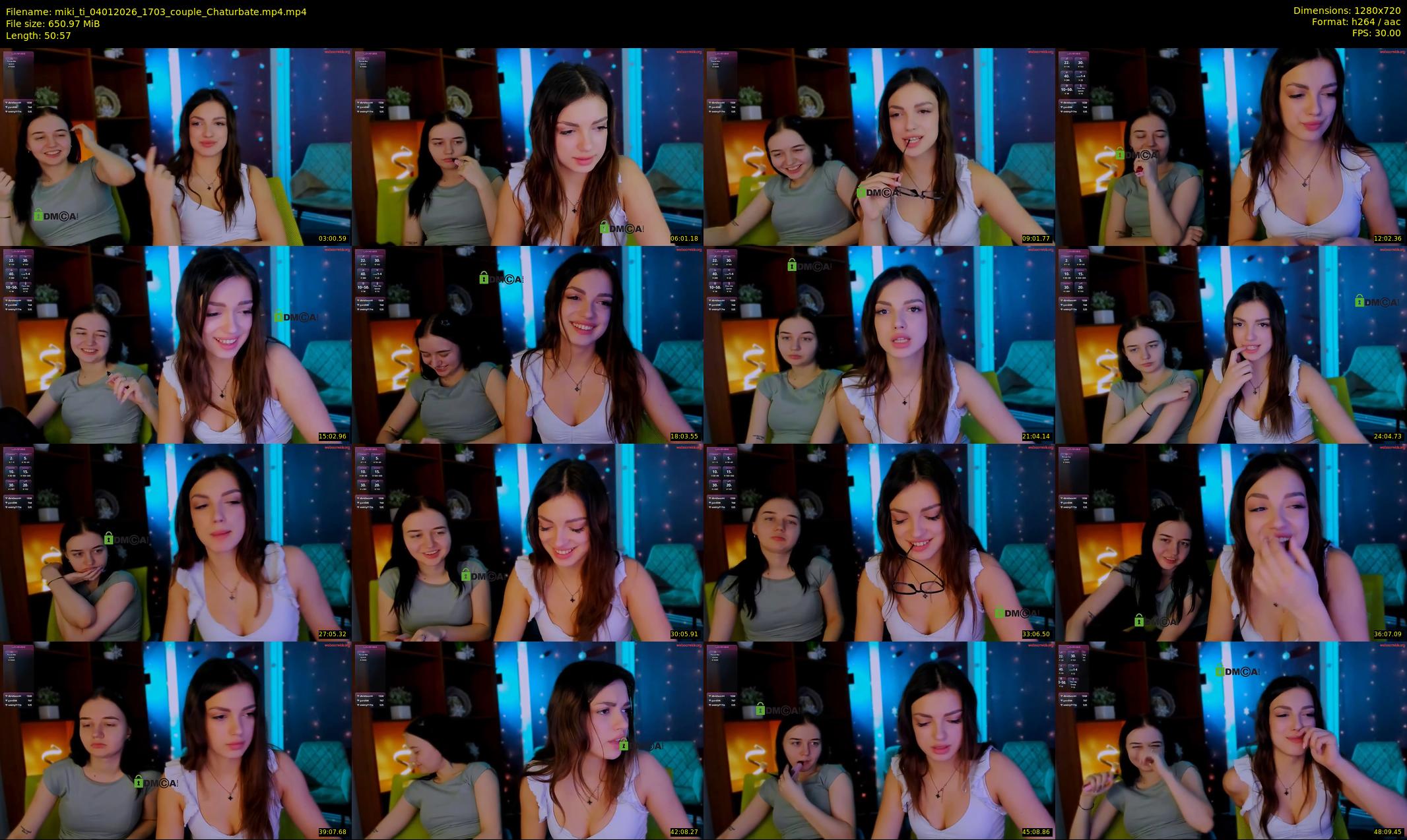 miki_ti — 51 minute Chaturbate female cam show recording, 720p, Jan 4, 2026