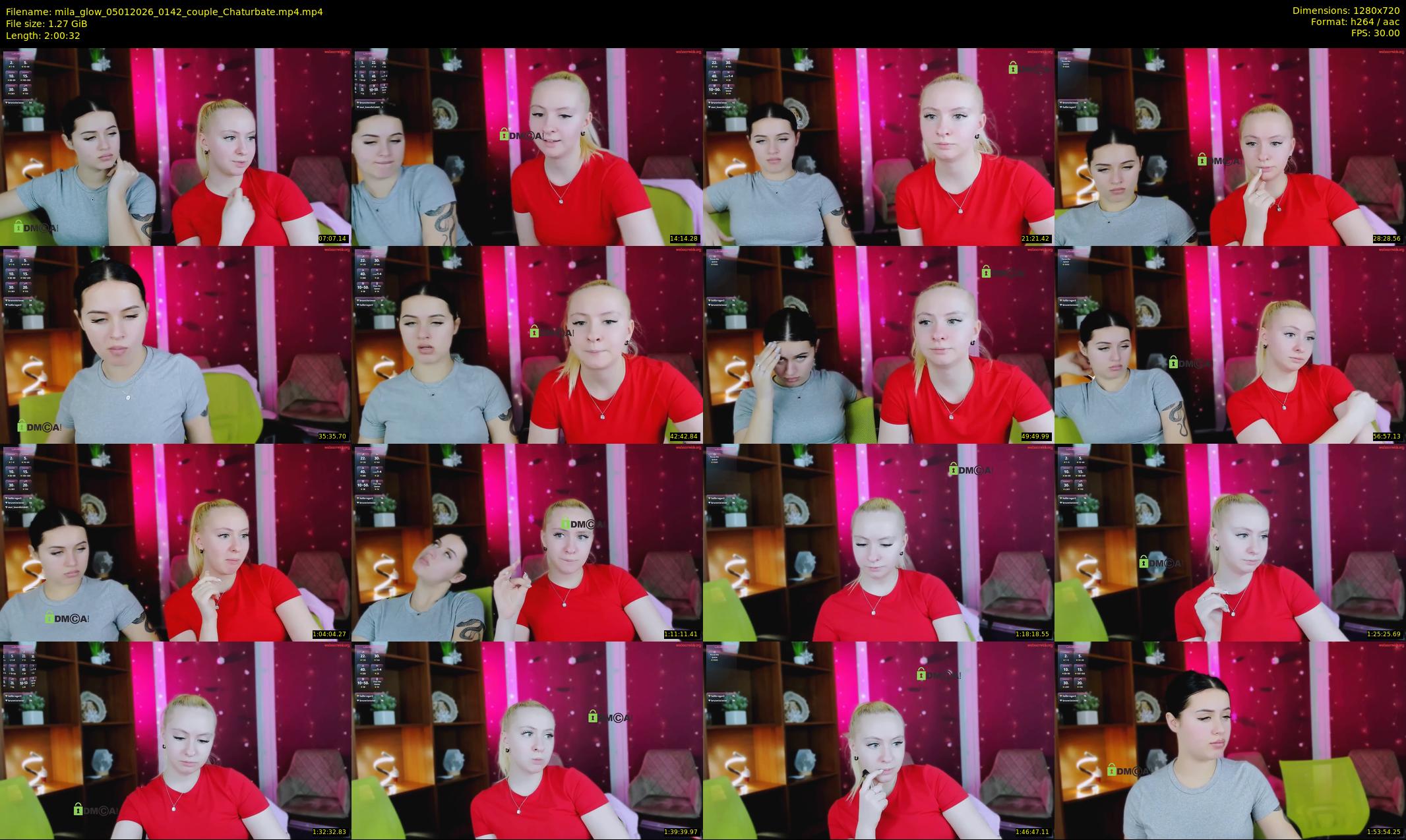 mila_glow — 121 minute Chaturbate female cam show recording, 720p, Jan 5, 2026