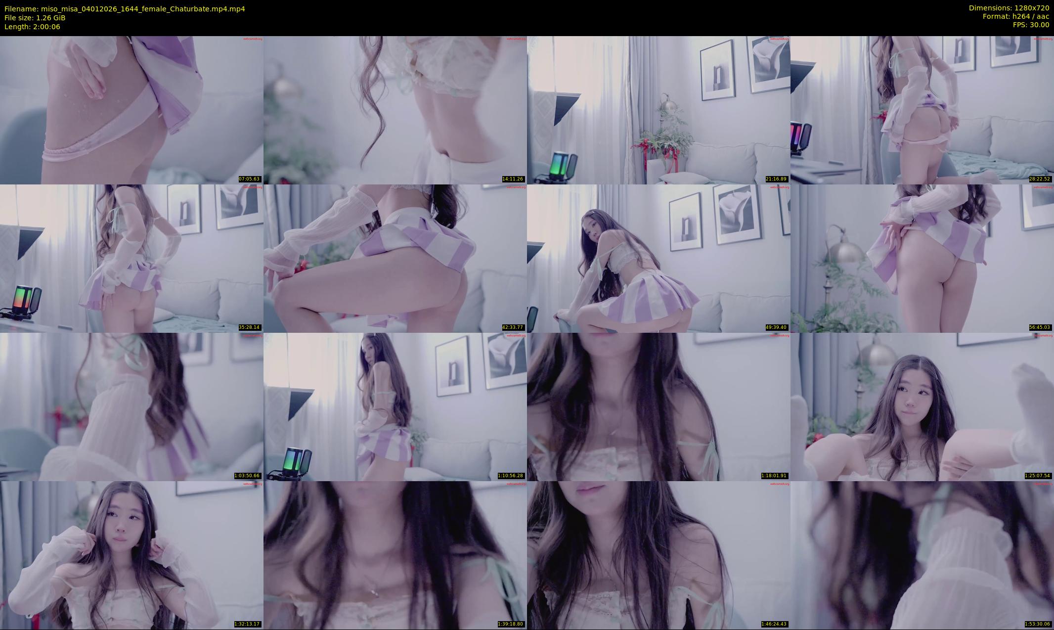 miso_misa — 121 minute Chaturbate female cam show recording, 720p, Jan 4, 2026