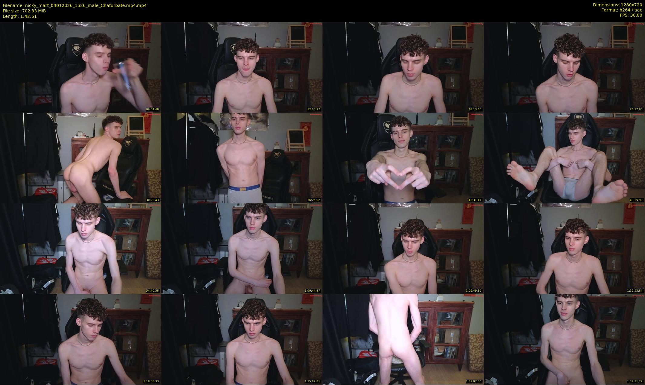 nicky_mart — 103 minute Chaturbate male cam show recording, 720p, Jan 4, 2026