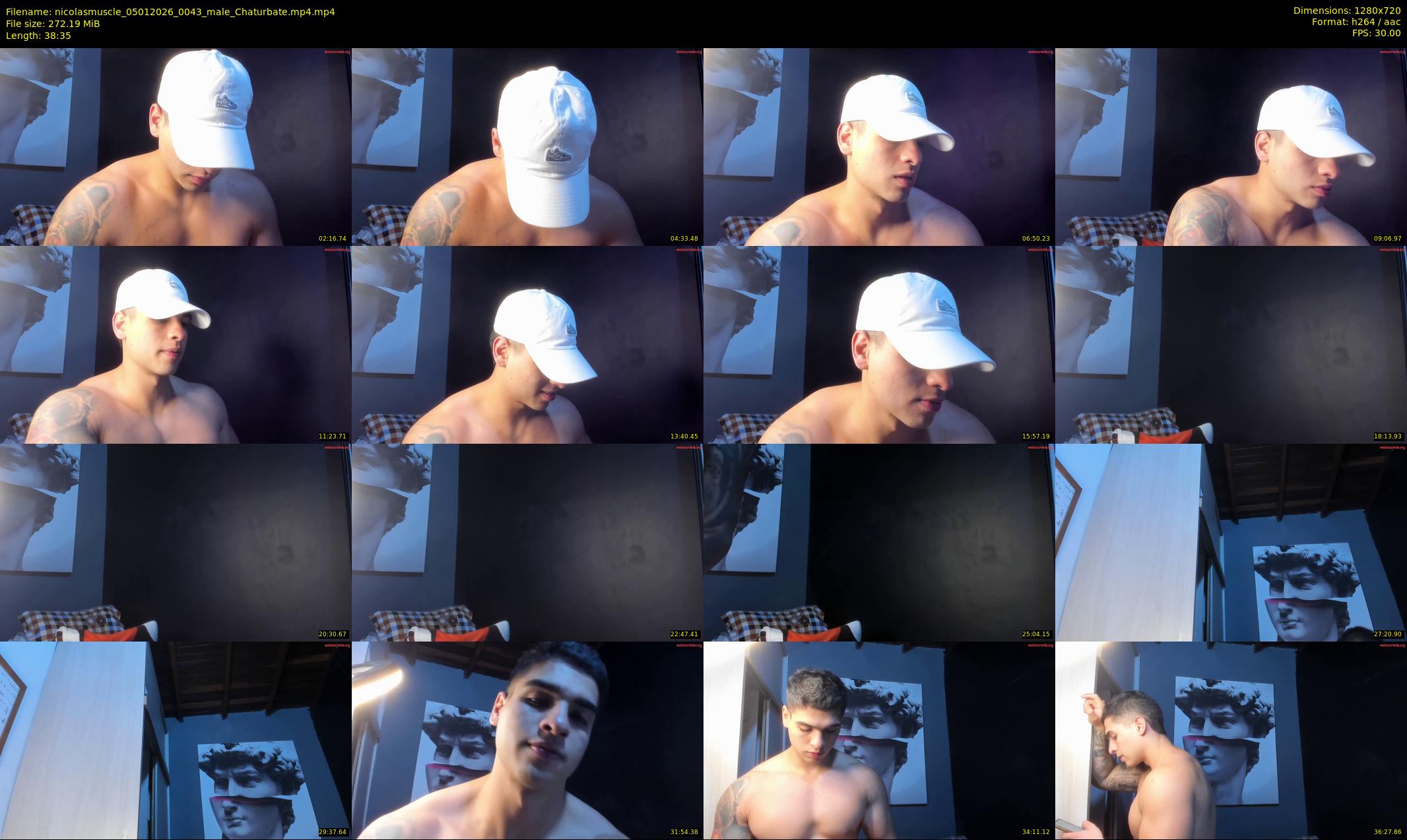 nicolasmuscle — 39 minute Chaturbate male cam show recording, 720p, Jan 5, 2026