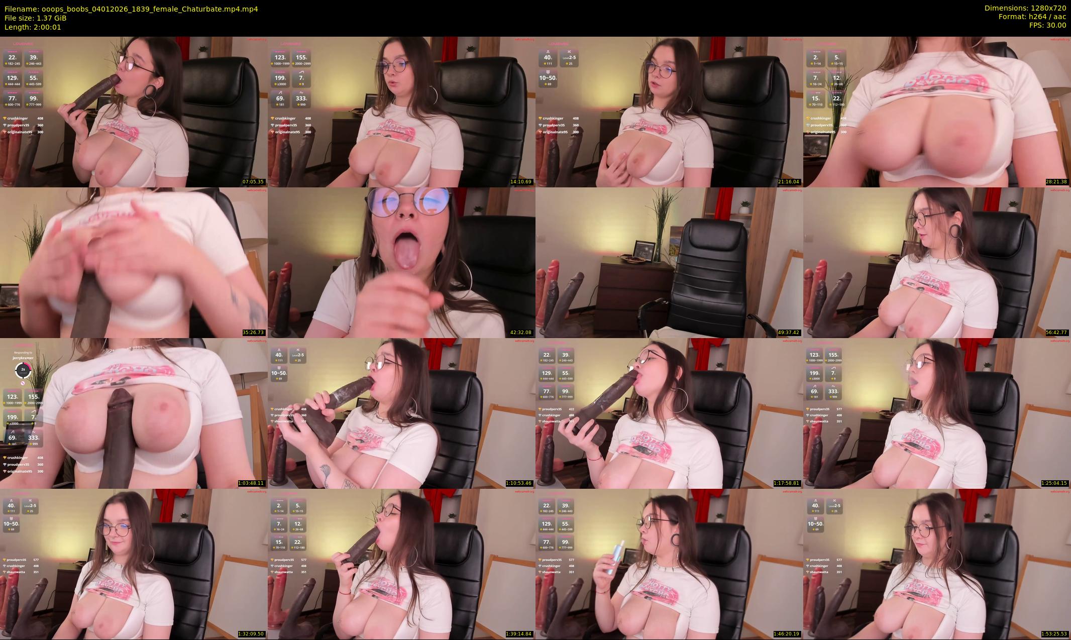ooops_boobs — 121 minute Chaturbate female cam show recording, 720p, Jan 4, 2026