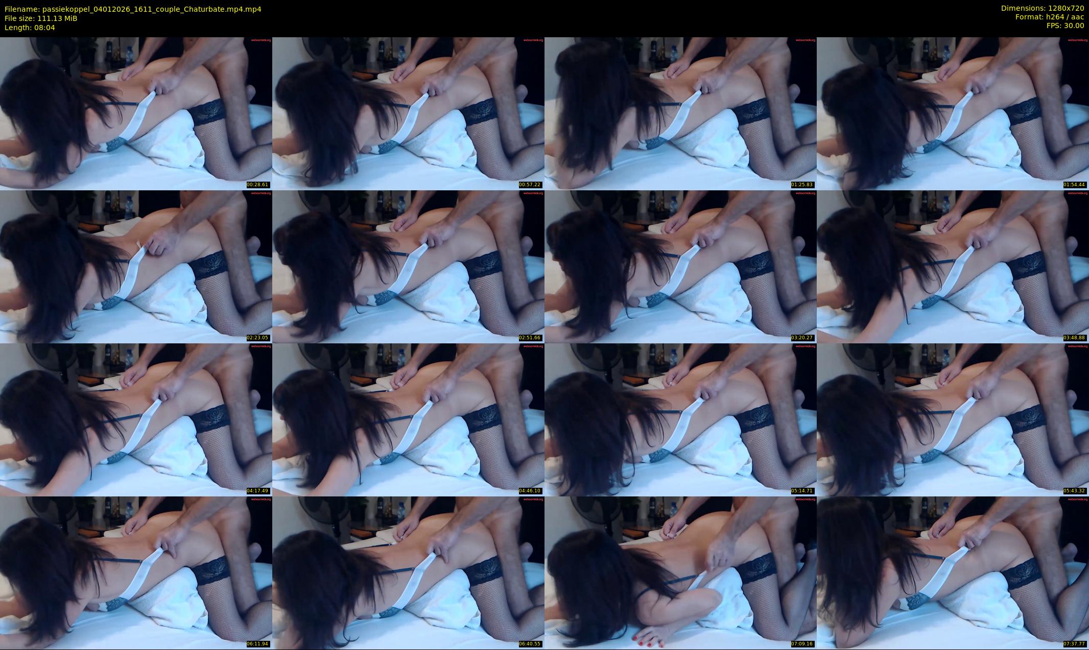passiekoppel — 9 minute Chaturbate couple cam show recording, 720p, Jan 4, 2026
